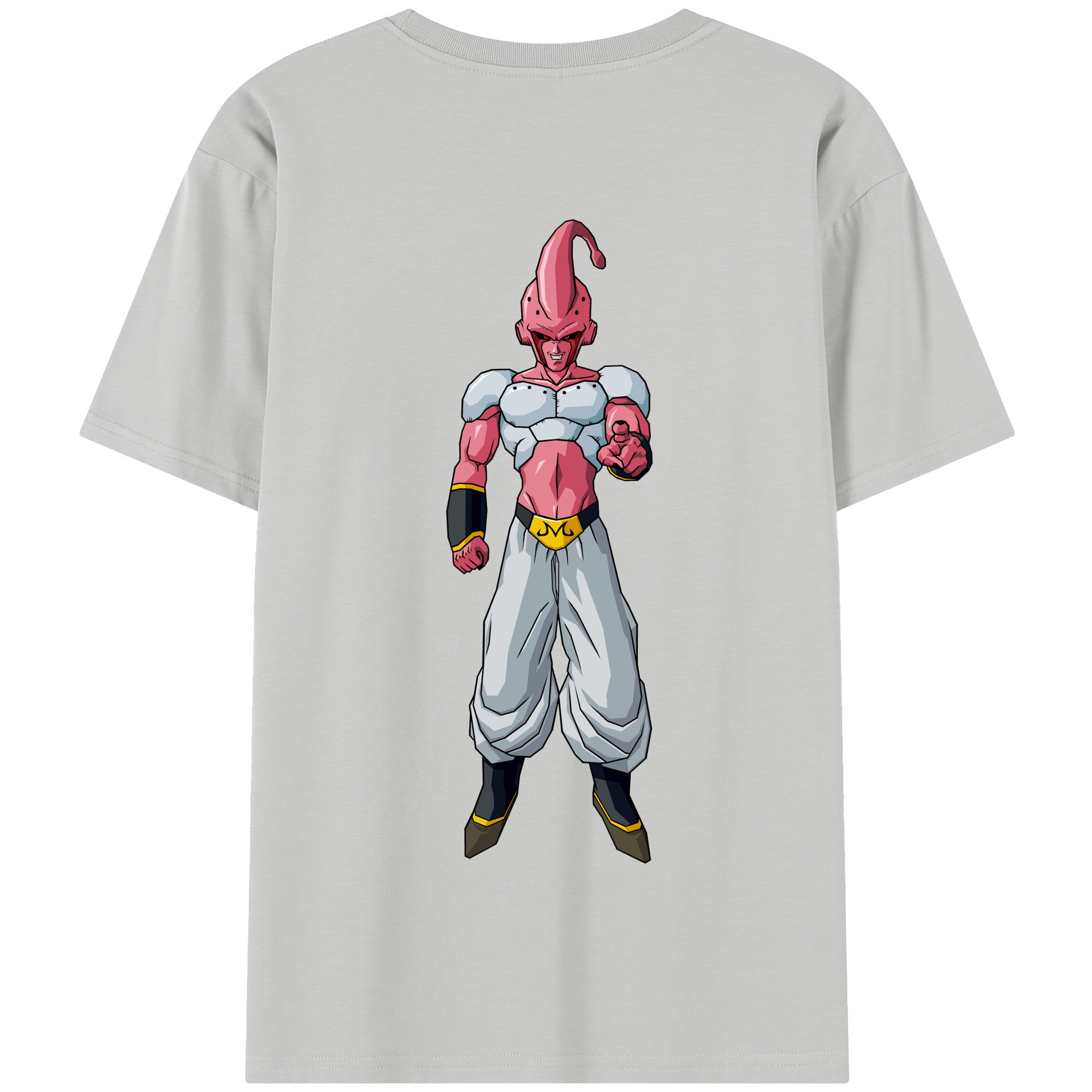 （画像用） ドラゴンボール 魔人ブウ DRAGON BALL Majin Buu 綿100％半袖Tシャツ（背面プリント）