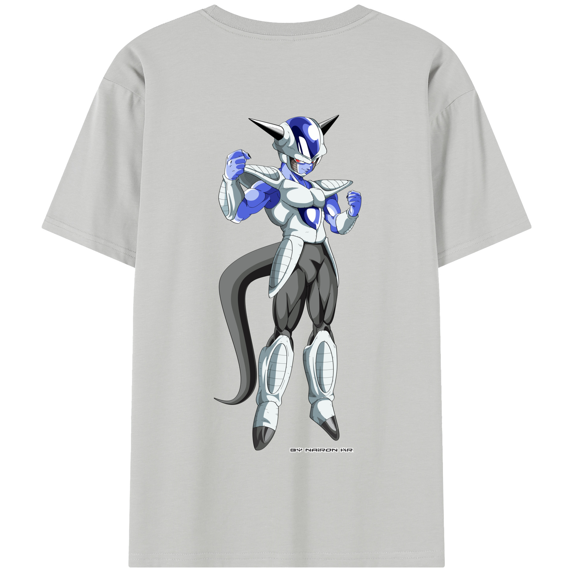 （画像用） ドラゴンボール フリーザ DRAGON BALL Frieza 綿100％半袖Tシャツ（背面プリント）