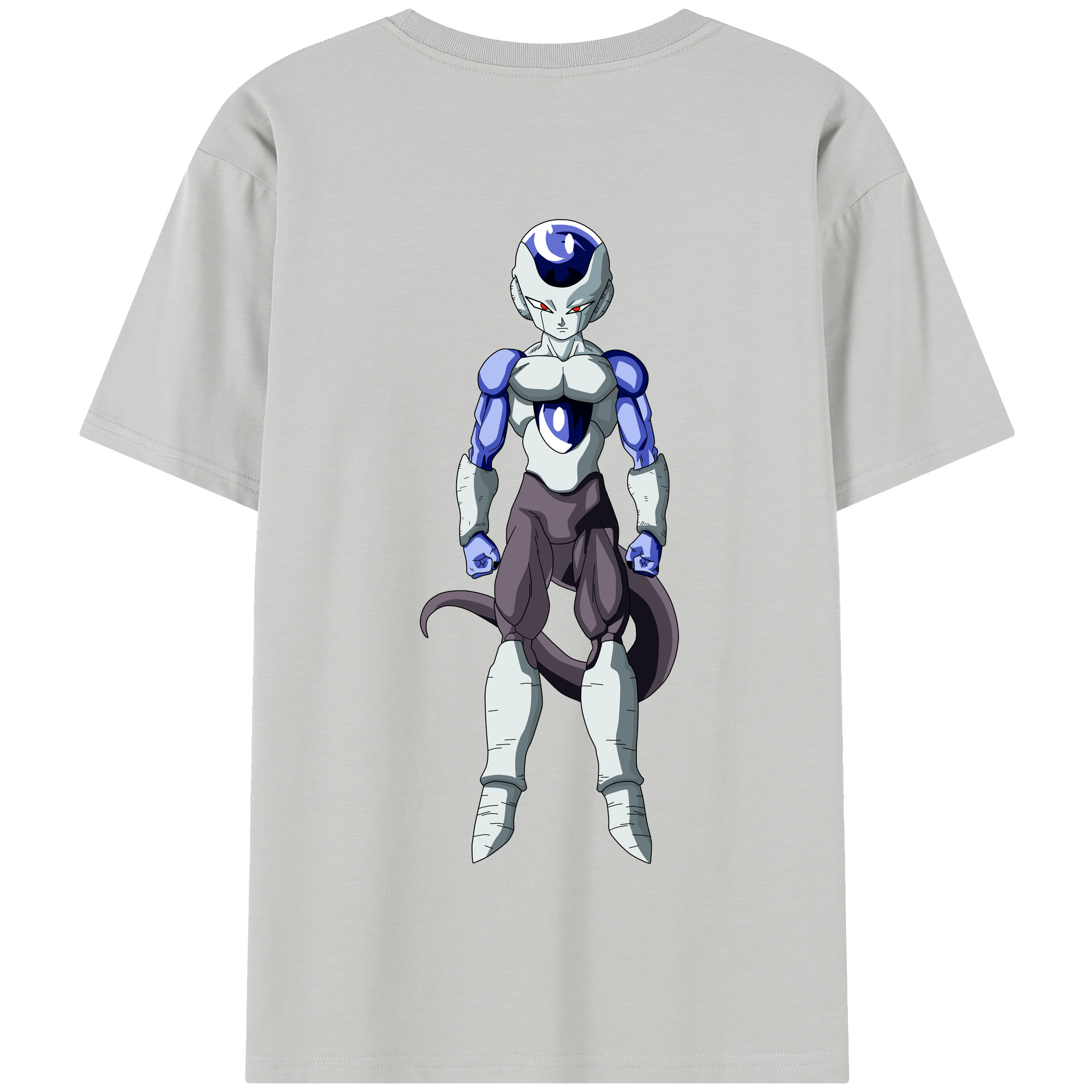 （画像用） ドラゴンボール フリーザ DRAGON BALL Frieza 綿100％半袖Tシャツ（背面プリント）