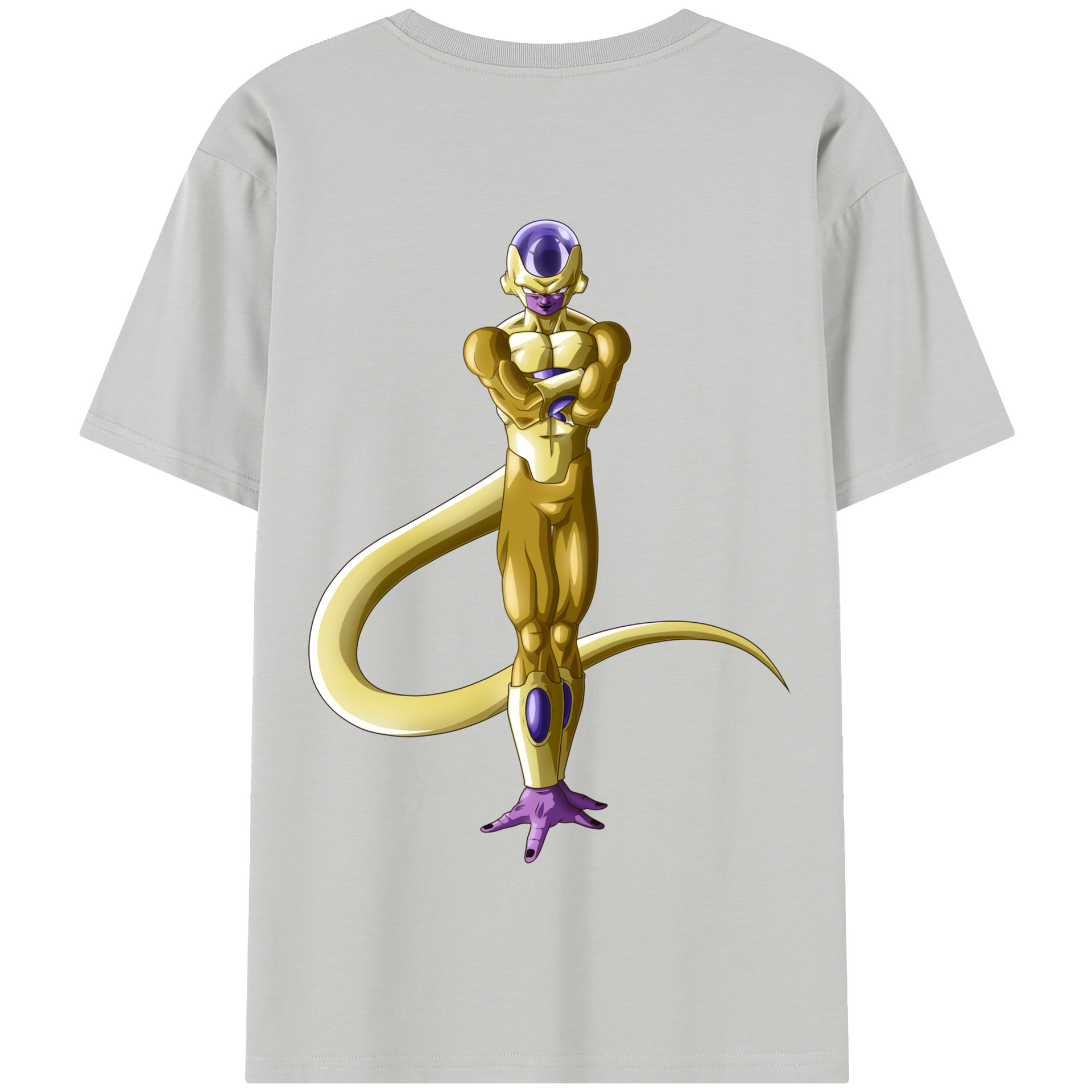 （画像用） ドラゴンボール フリーザ DRAGON BALL Frieza 綿100％半袖Tシャツ（背面プリント）