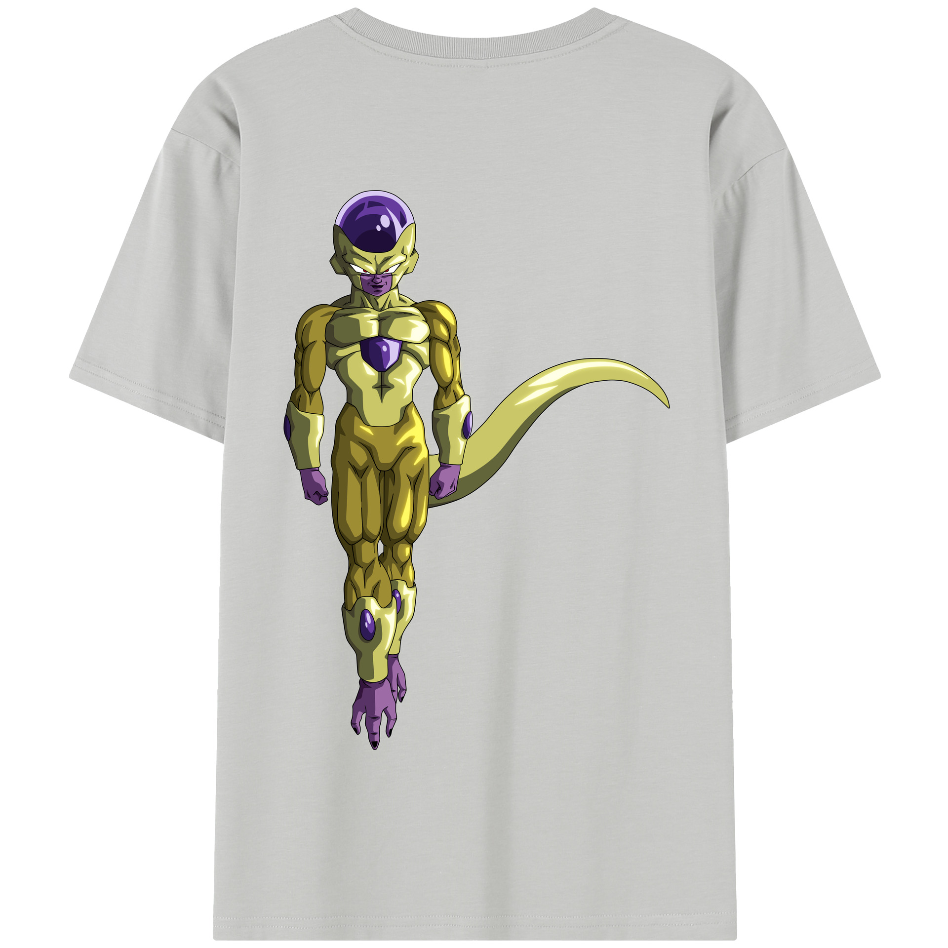 （画像用） ドラゴンボール フリーザ DRAGON BALL Frieza 綿100％半袖Tシャツ（背面プリント）