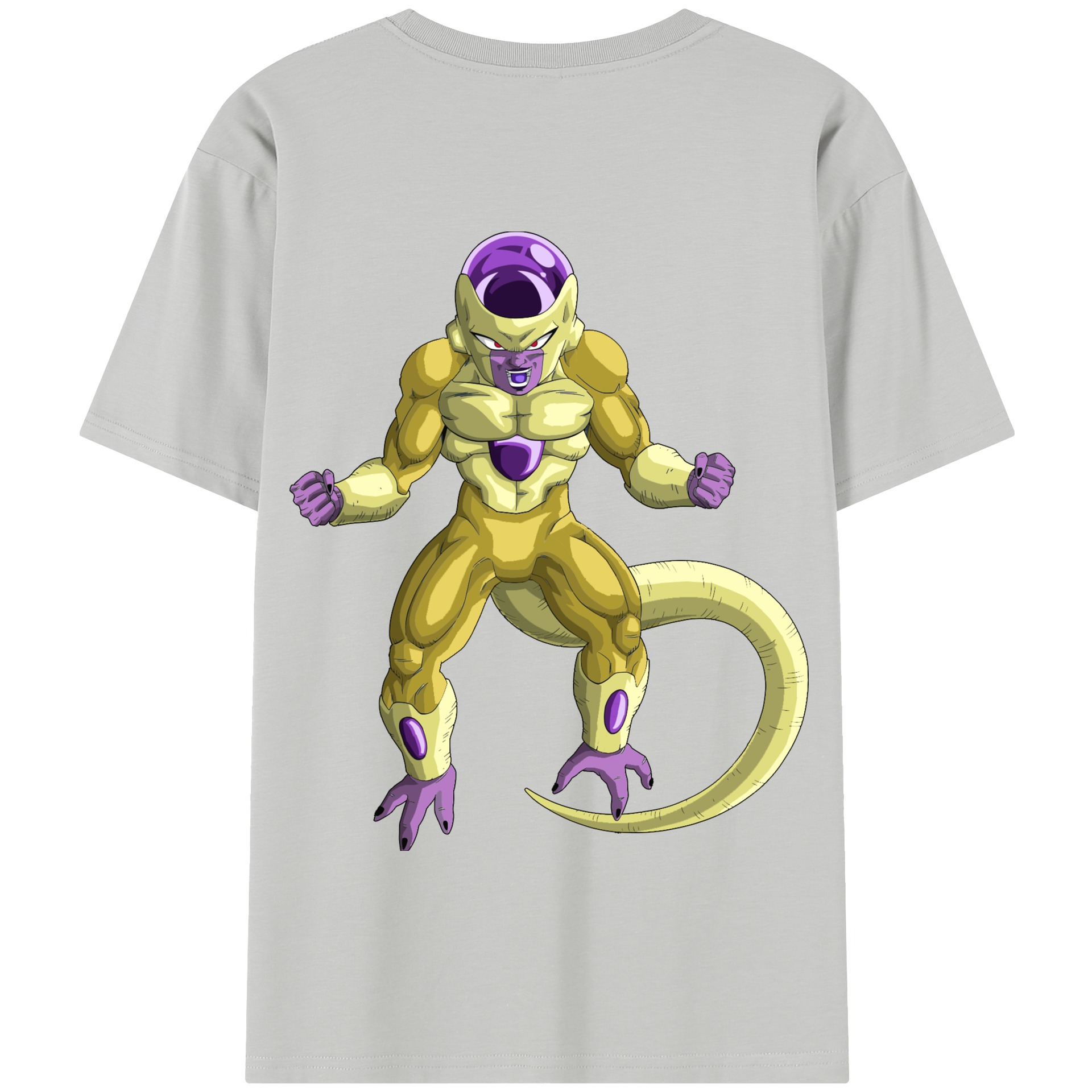 （画像用） ドラゴンボール フリーザ DRAGON BALL Frieza 綿100％半袖Tシャツ（背面プリント）