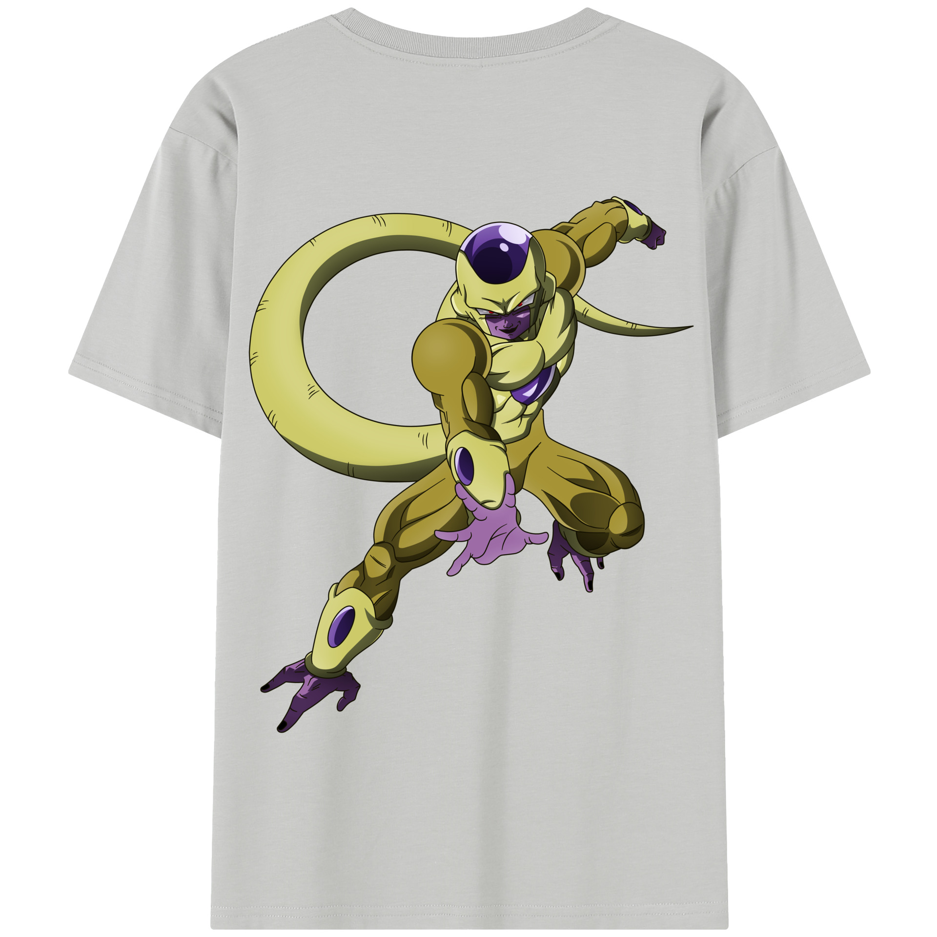 （画像用） ドラゴンボール フリーザ DRAGON BALL Frieza 綿100％半袖Tシャツ（背面プリント）