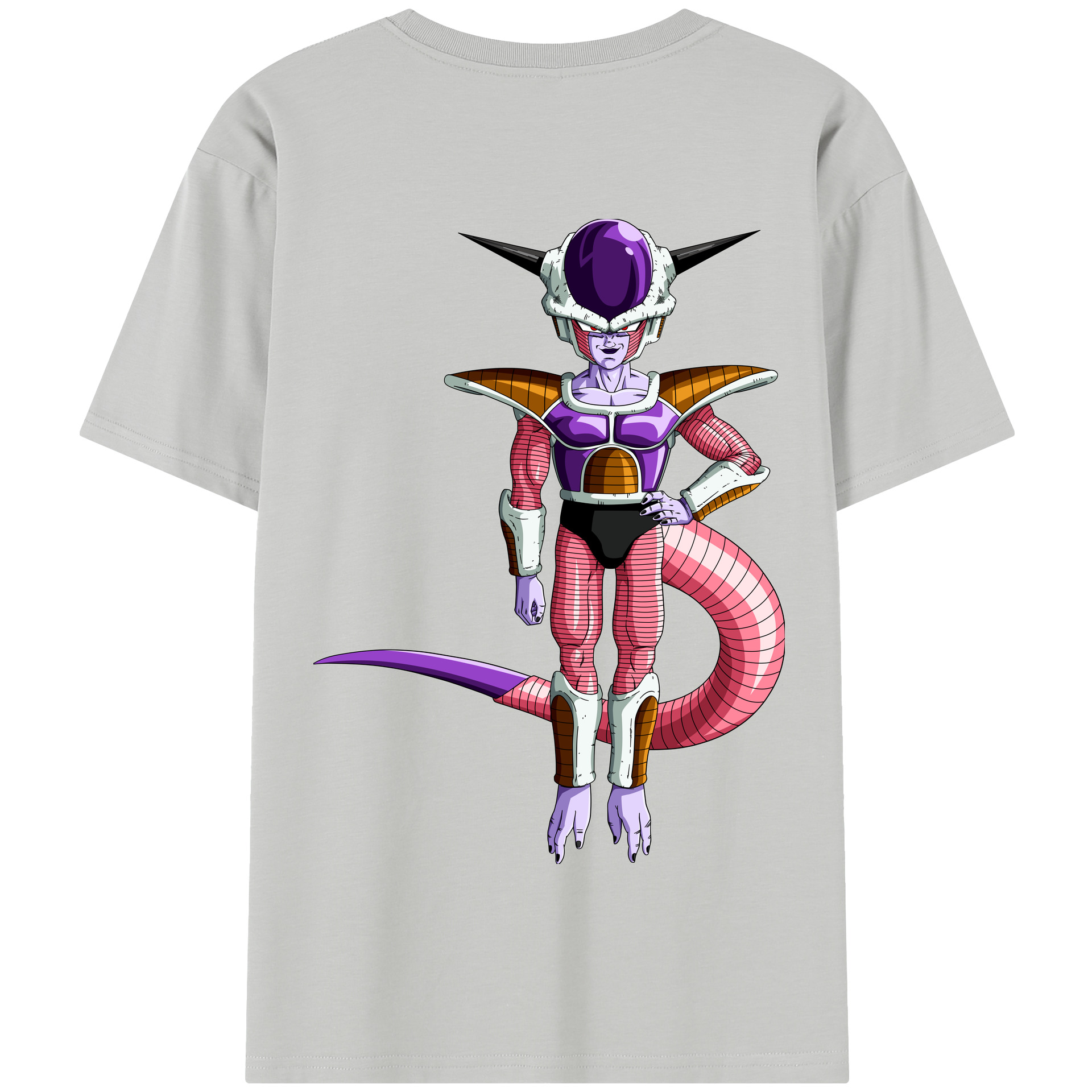 ドラゴンボール フリーザ DRAGON BALL Frieza 綿100％半袖Tシャツ（背面プリント）
