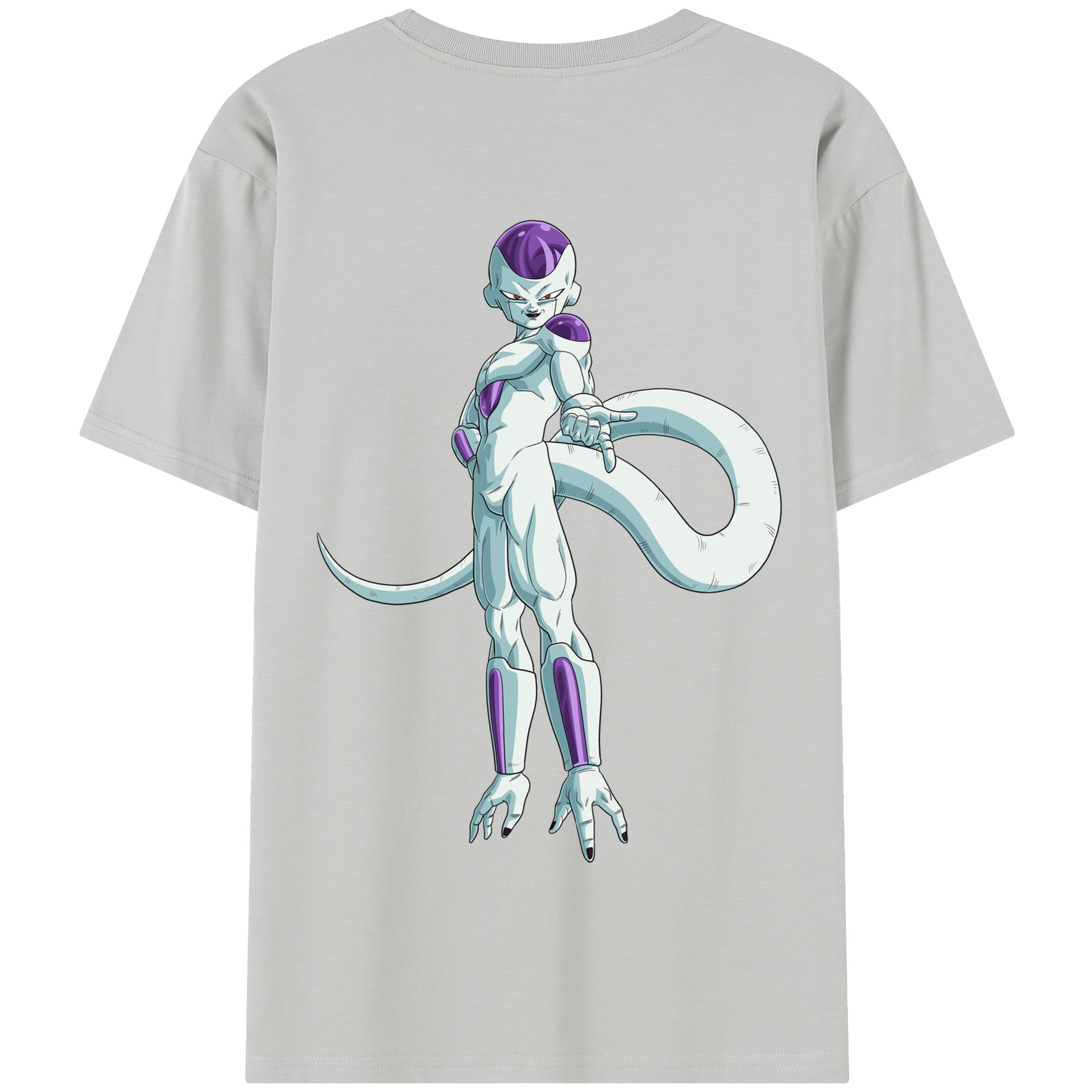（画像用） ドラゴンボール フリーザ DRAGON BALL Frieza 綿100％半袖Tシャツ（背面プリント）