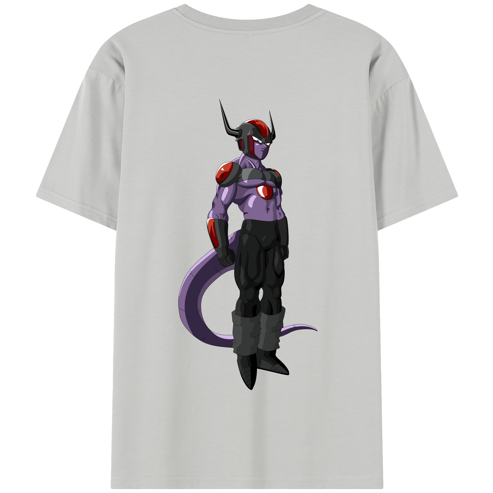 （画像用） ドラゴンボール フリーザ DRAGON BALL Frieza 綿100％半袖Tシャツ（背面プリント）