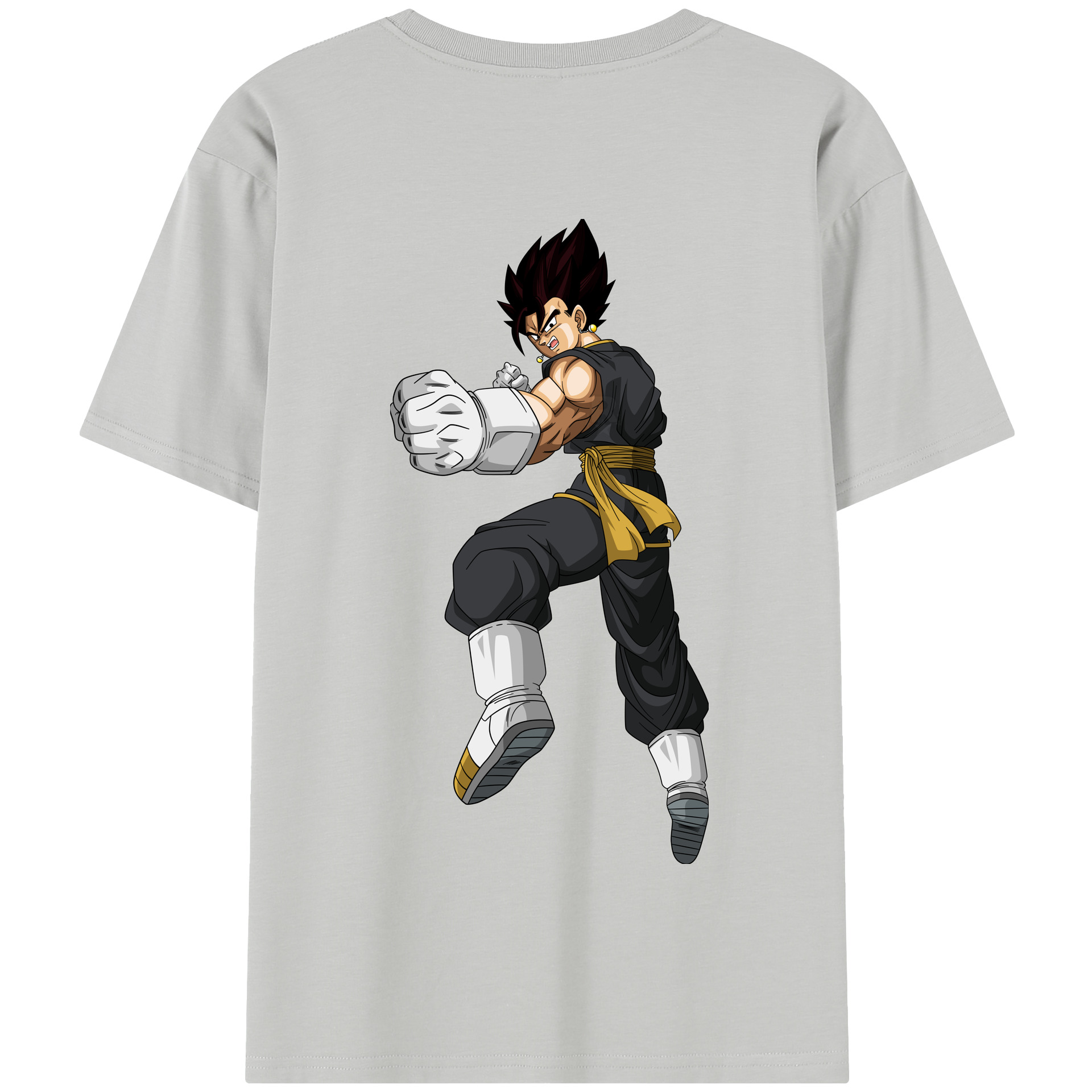 （画像用） ドラゴンボール ベジット DRAGON BALL Vegetto 綿100％半袖Tシャツ（背面プリント）