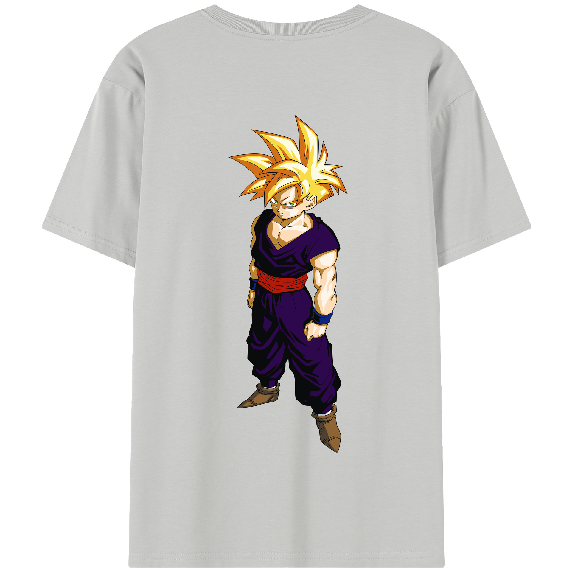 （画像用） ドラゴンボール ベジット DRAGON BALL Vegetto 綿100％半袖Tシャツ（背面プリント）