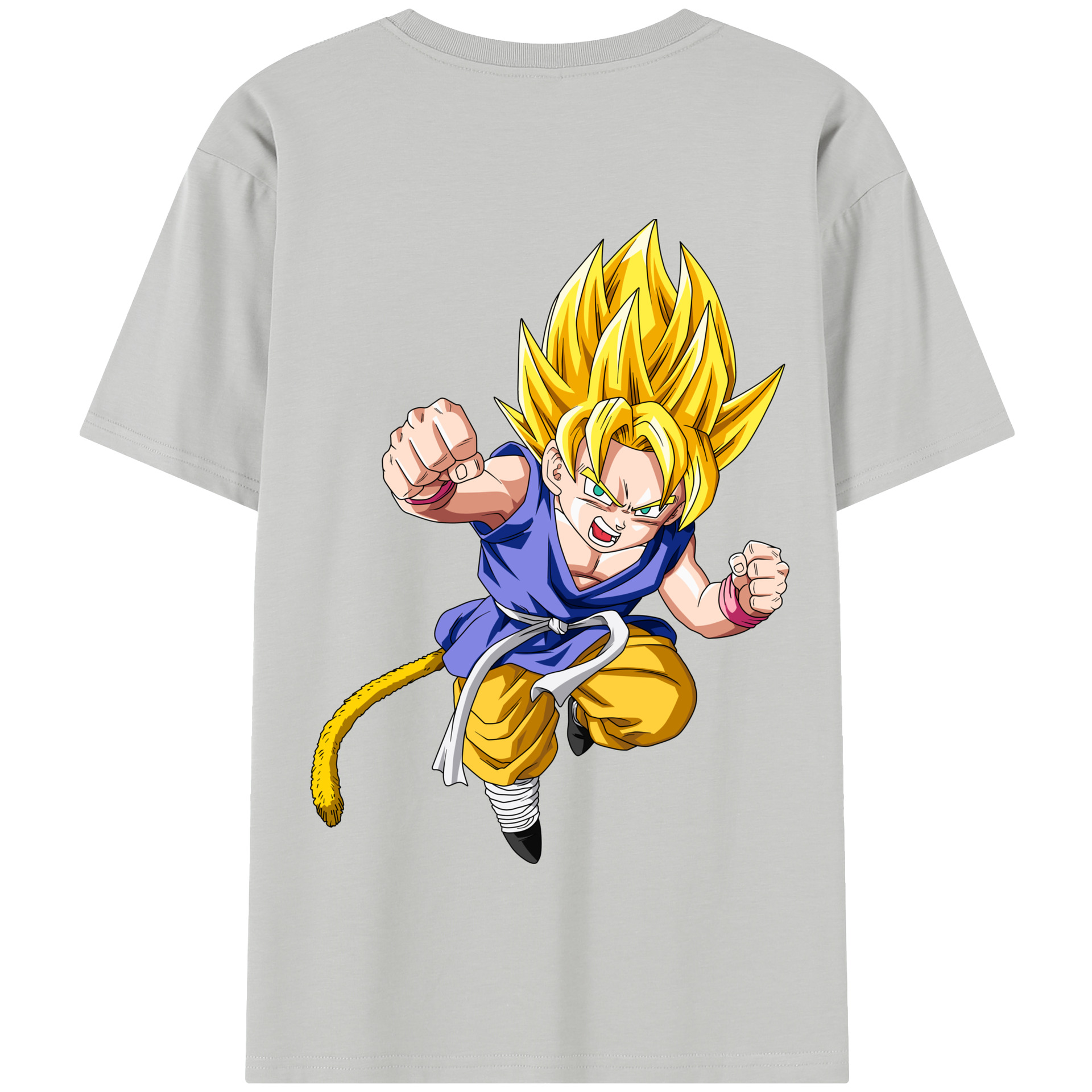 （画像用） ドラゴンボール ベジット DRAGON BALL Vegetto 綿100％半袖Tシャツ（背面プリント）