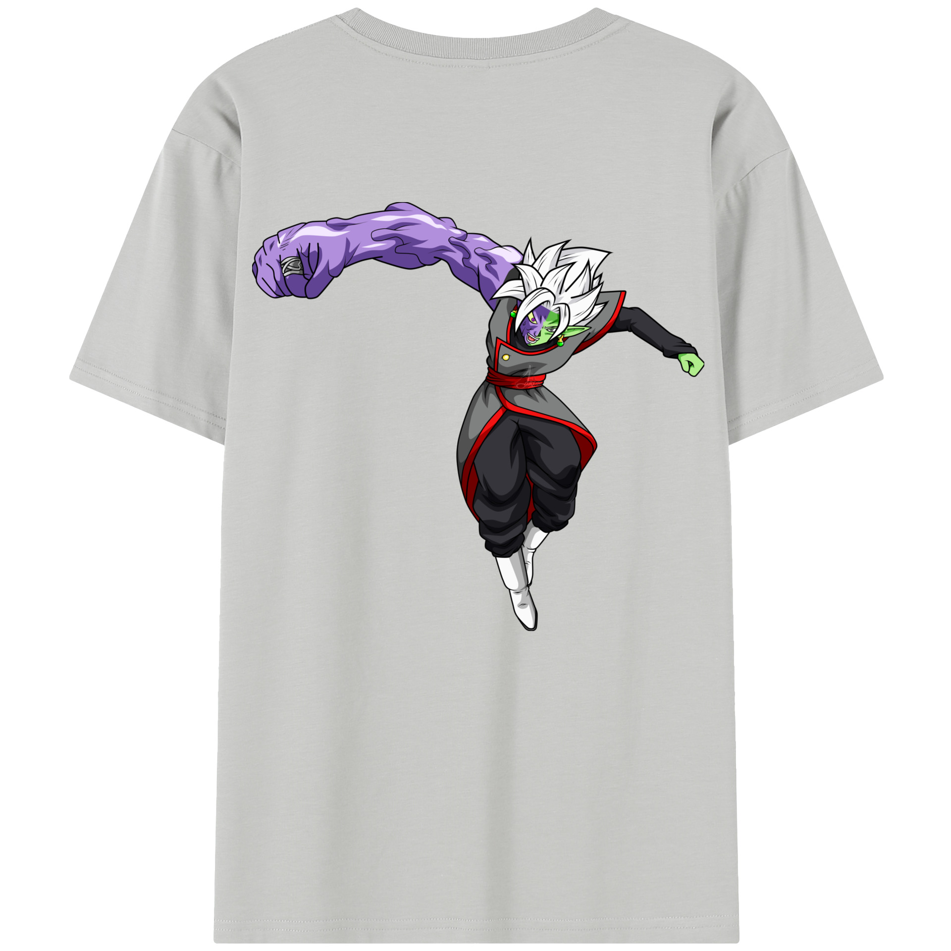 （画像用） ドラゴンボール ベジット DRAGON BALL Vegetto 綿100％半袖Tシャツ（背面プリント）