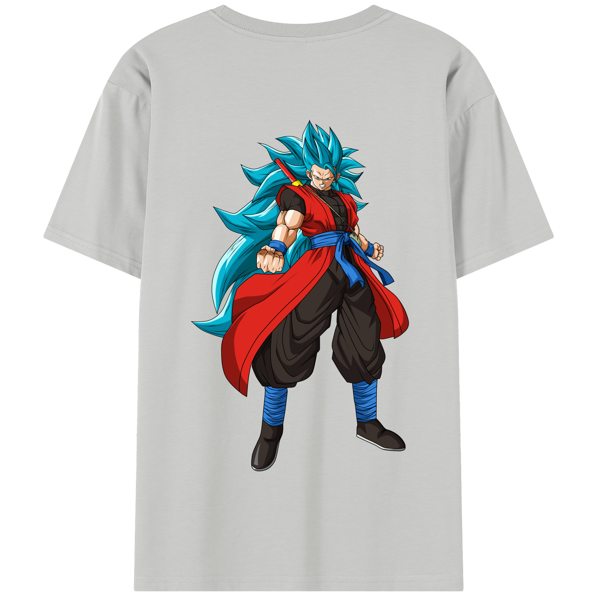 （画像用） ドラゴンボール ベジット DRAGON BALL Vegetto 綿100％半袖Tシャツ（背面プリント）