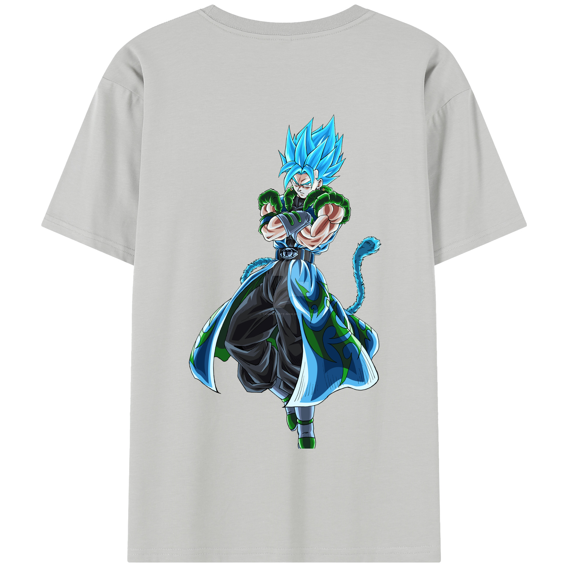 （画像用） ドラゴンボール ベジット DRAGON BALL Vegetto 綿100％半袖Tシャツ（背面プリント）