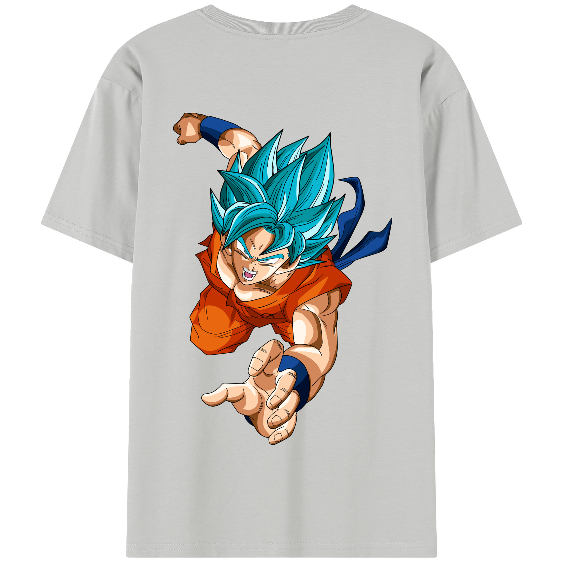 （画像用） ドラゴンボール ベジット DRAGON BALL Vegetto 綿100％半袖Tシャツ（背面プリント）