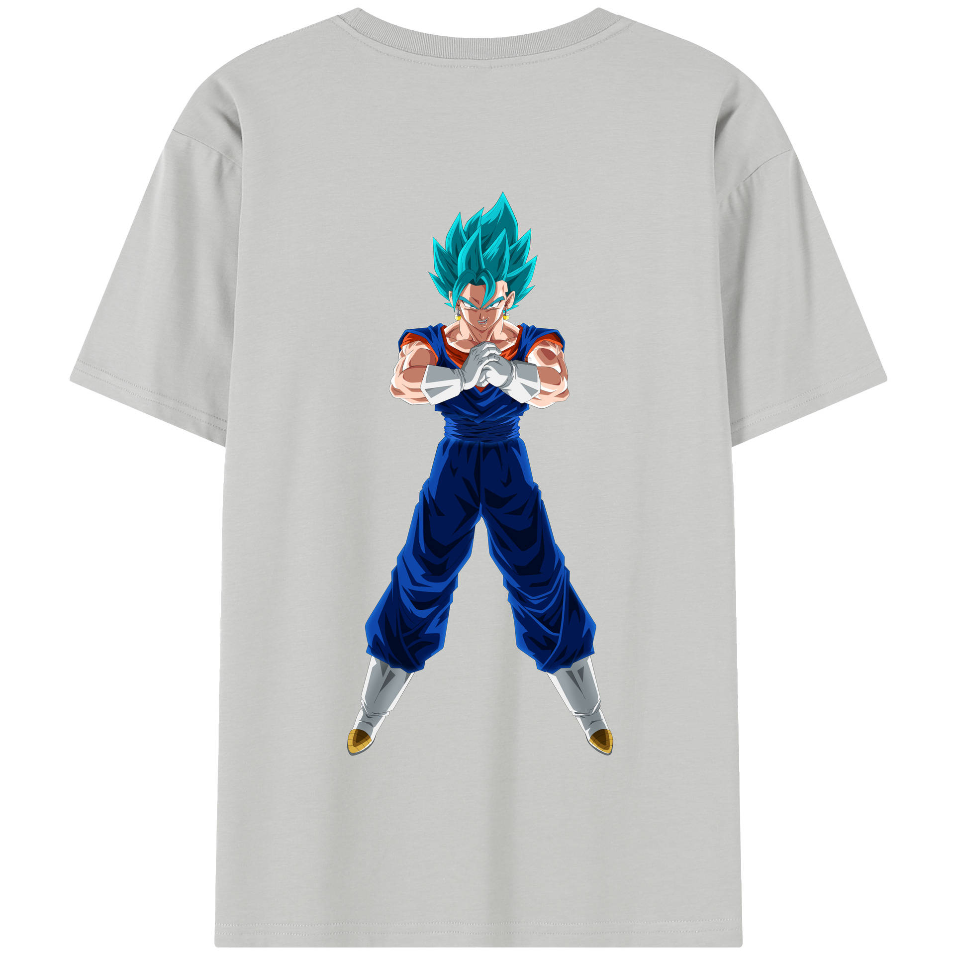 （画像用） ドラゴンボール ベジット DRAGON BALL Vegetto 綿100％半袖Tシャツ（背面プリント）