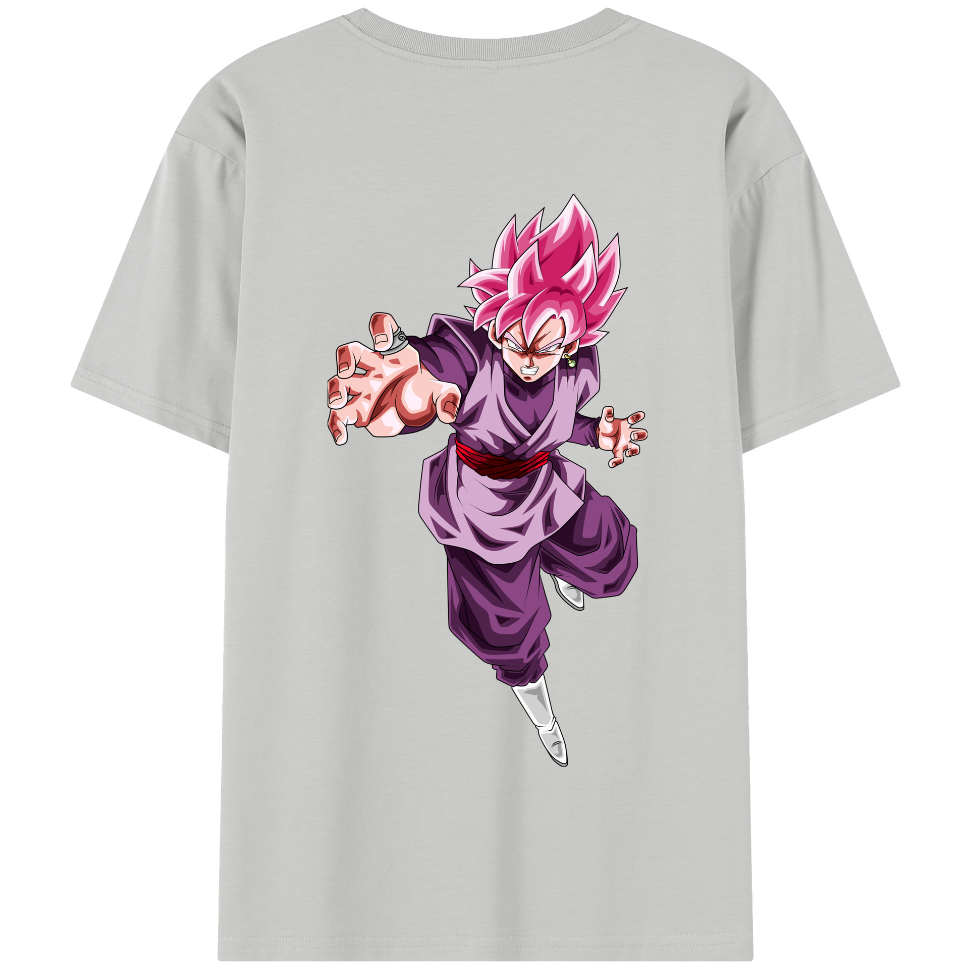 （画像用） ドラゴンボール ベジット DRAGON BALL Vegetto 綿100％半袖Tシャツ（背面プリント）