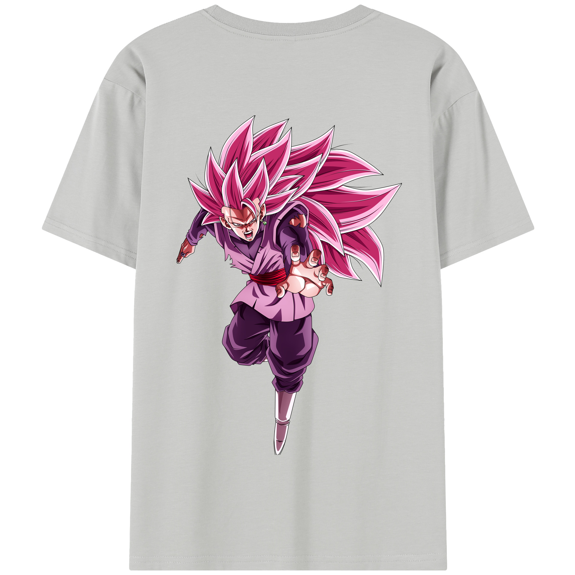 （画像用） ドラゴンボール ベジット DRAGON BALL Vegetto 綿100％半袖Tシャツ（背面プリント）