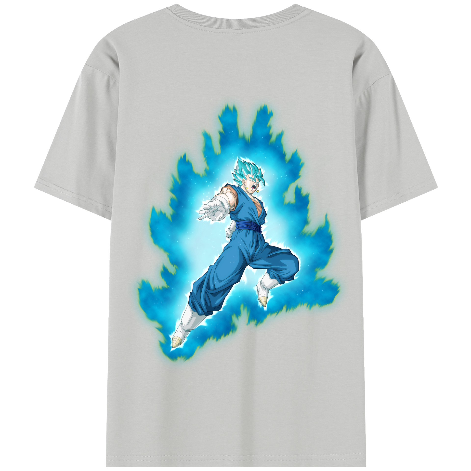 （画像用） ドラゴンボール ベジット DRAGON BALL Vegetto 綿100％半袖Tシャツ（背面プリント）