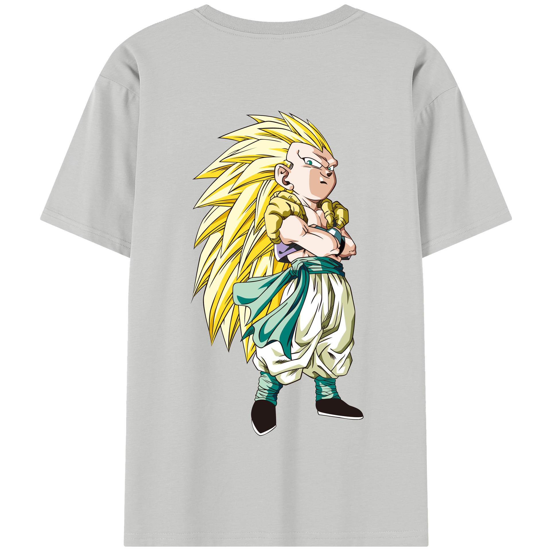 （画像用） ドラゴンボール ベジット DRAGON BALL Vegetto 綿100％半袖Tシャツ（背面プリント）