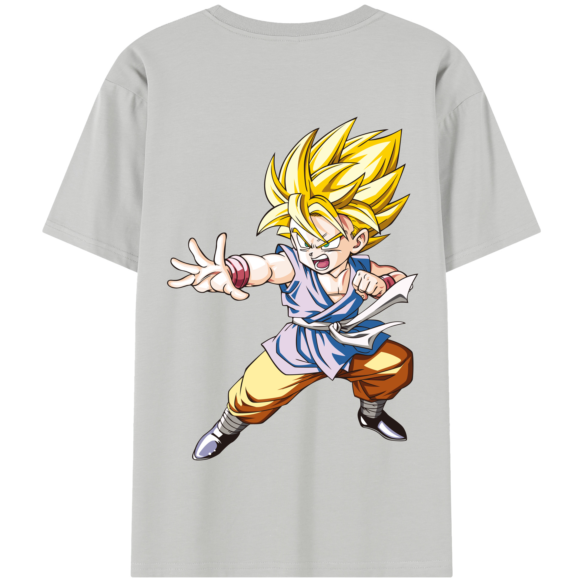 （画像用） ドラゴンボール ベジット DRAGON BALL Vegetto 綿100％半袖Tシャツ（背面プリント）