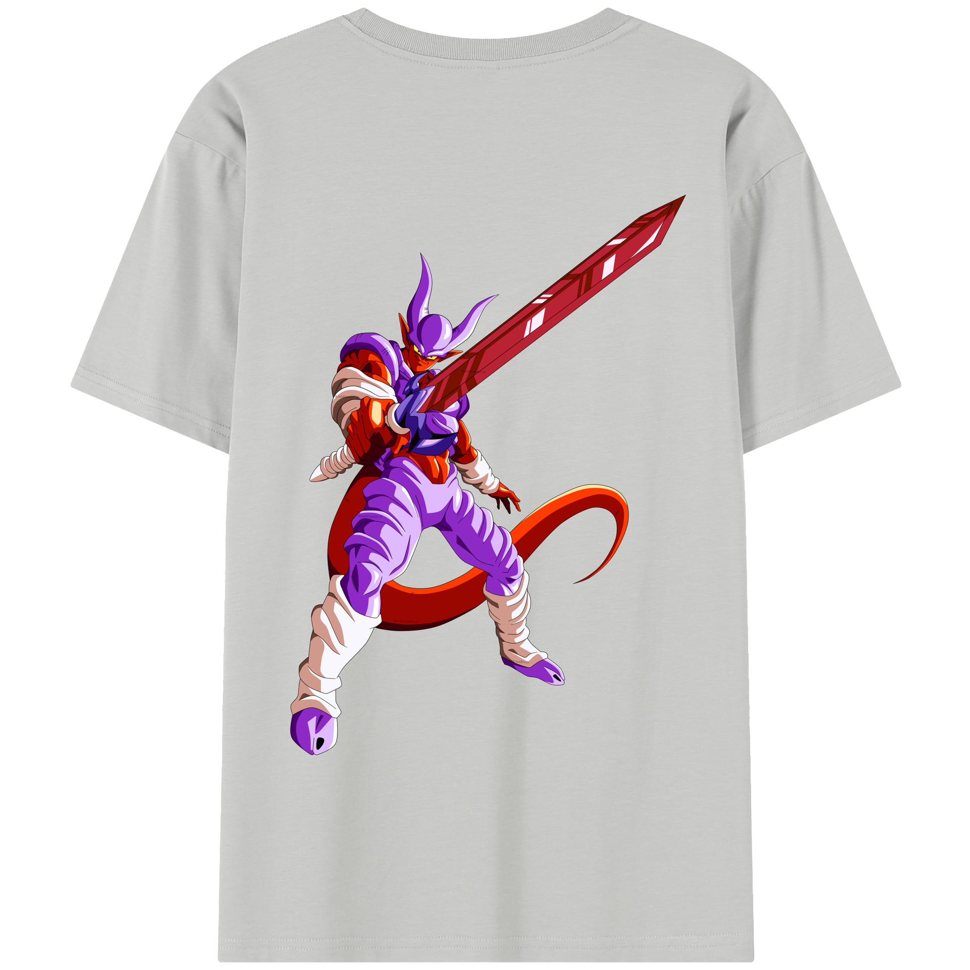 （画像用） ドラゴンボール ジャネンバ DRAGON BALL Janemba 綿100％半袖Tシャツ（背面プリント）