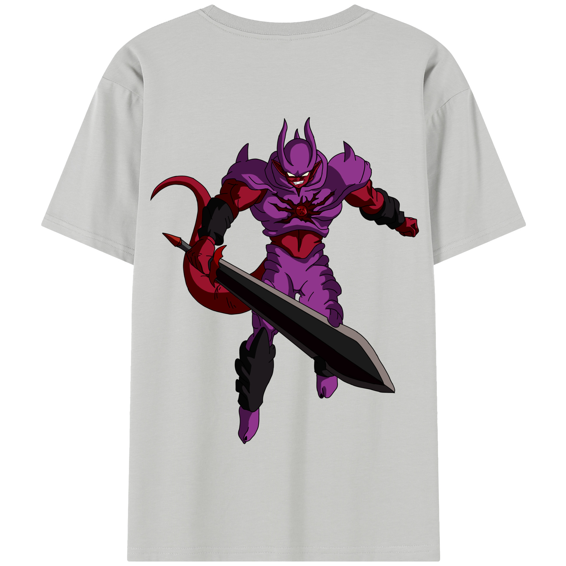 （画像用） ドラゴンボール ジャネンバ DRAGON BALL Janemba 綿100％半袖Tシャツ（背面プリント）