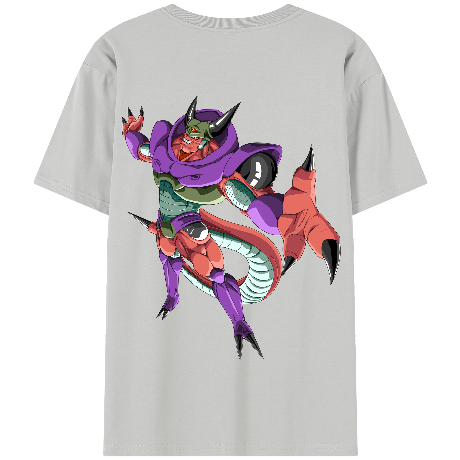 （画像用） ドラゴンボール ジャネンバ DRAGON BALL Janemba 綿100％半袖Tシャツ（背面プリント）