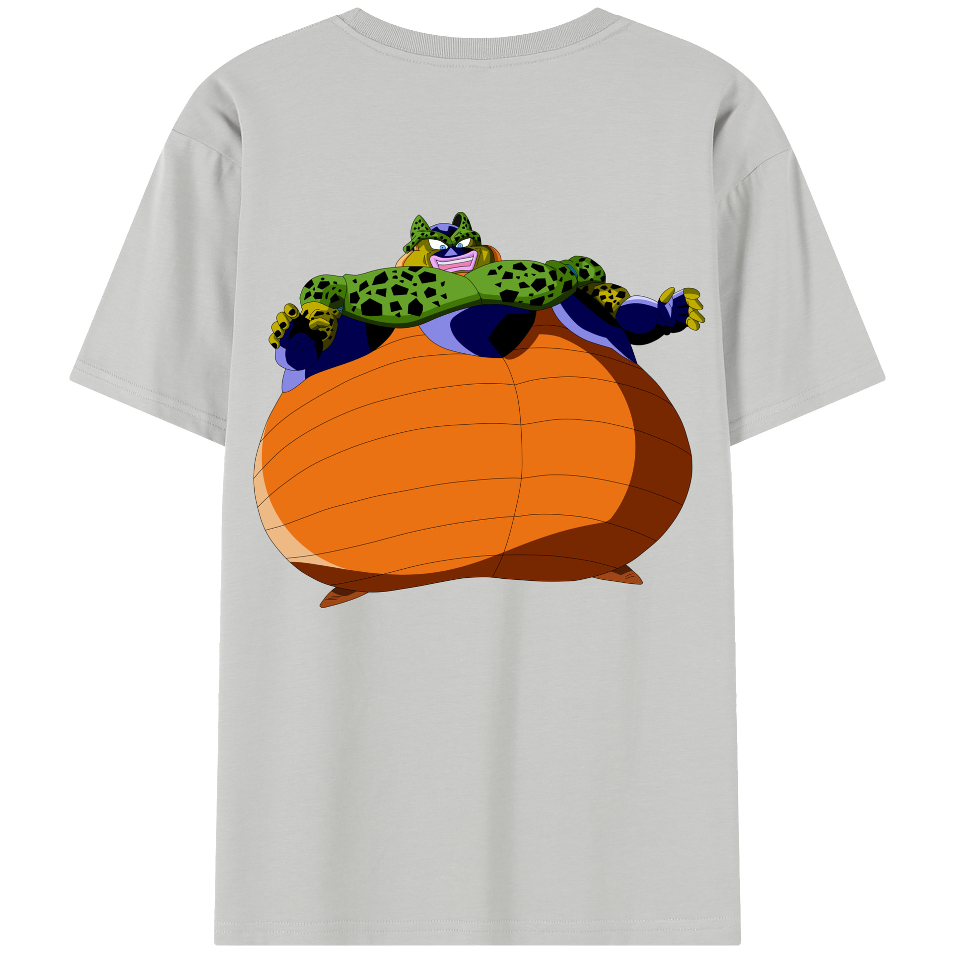 （画像用） ドラゴンボール セル DRAGON BALL Cell 綿100％半袖Tシャツ（背面プリント）