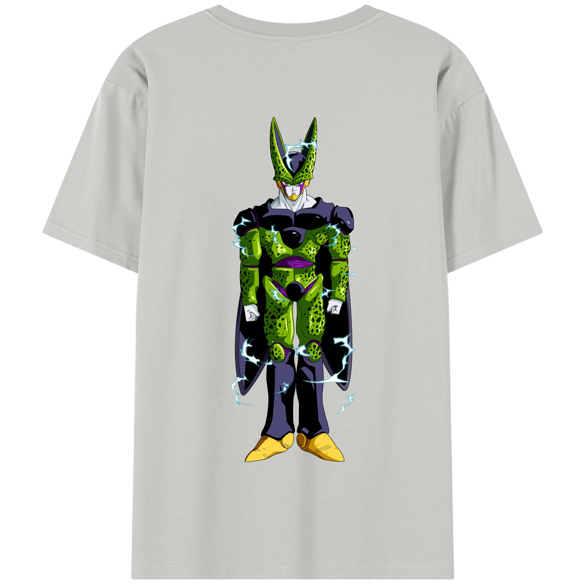 （画像用） ドラゴンボール セル DRAGON BALL Cell 綿100％半袖Tシャツ（背面プリント）