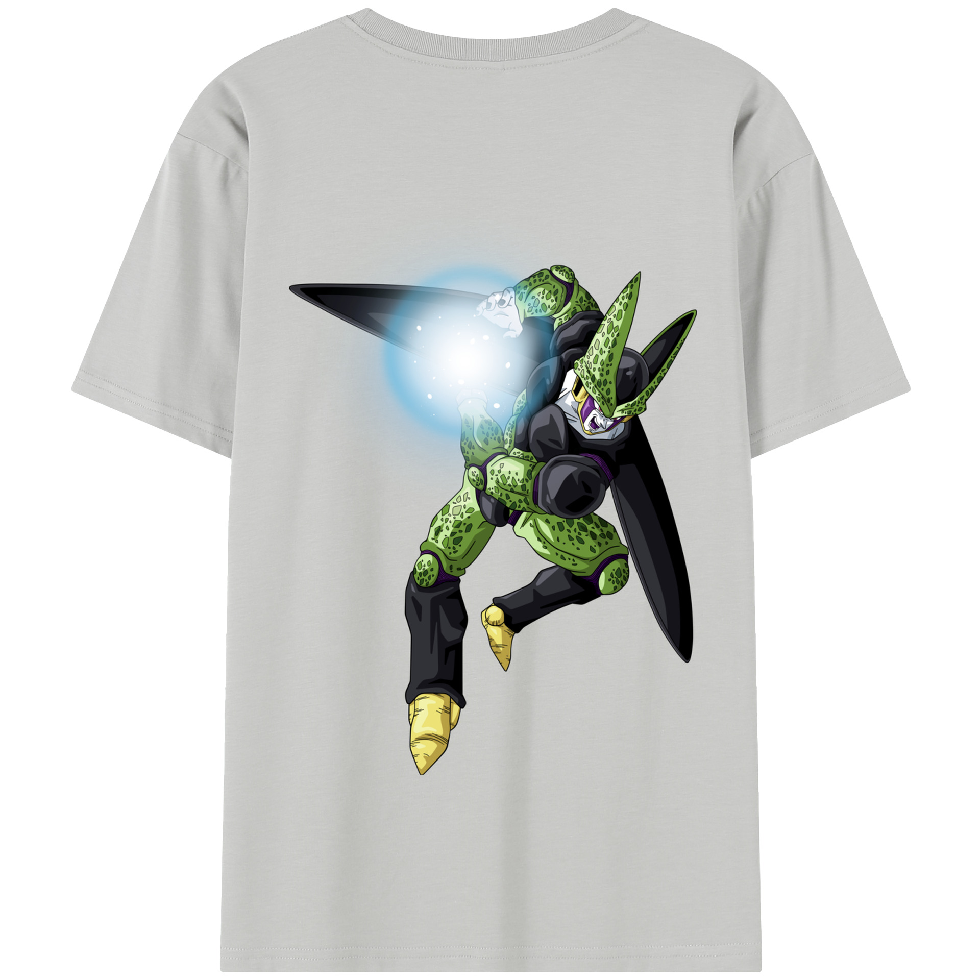 （画像用） ドラゴンボール セル DRAGON BALL Cell 綿100％半袖Tシャツ（背面プリント）
