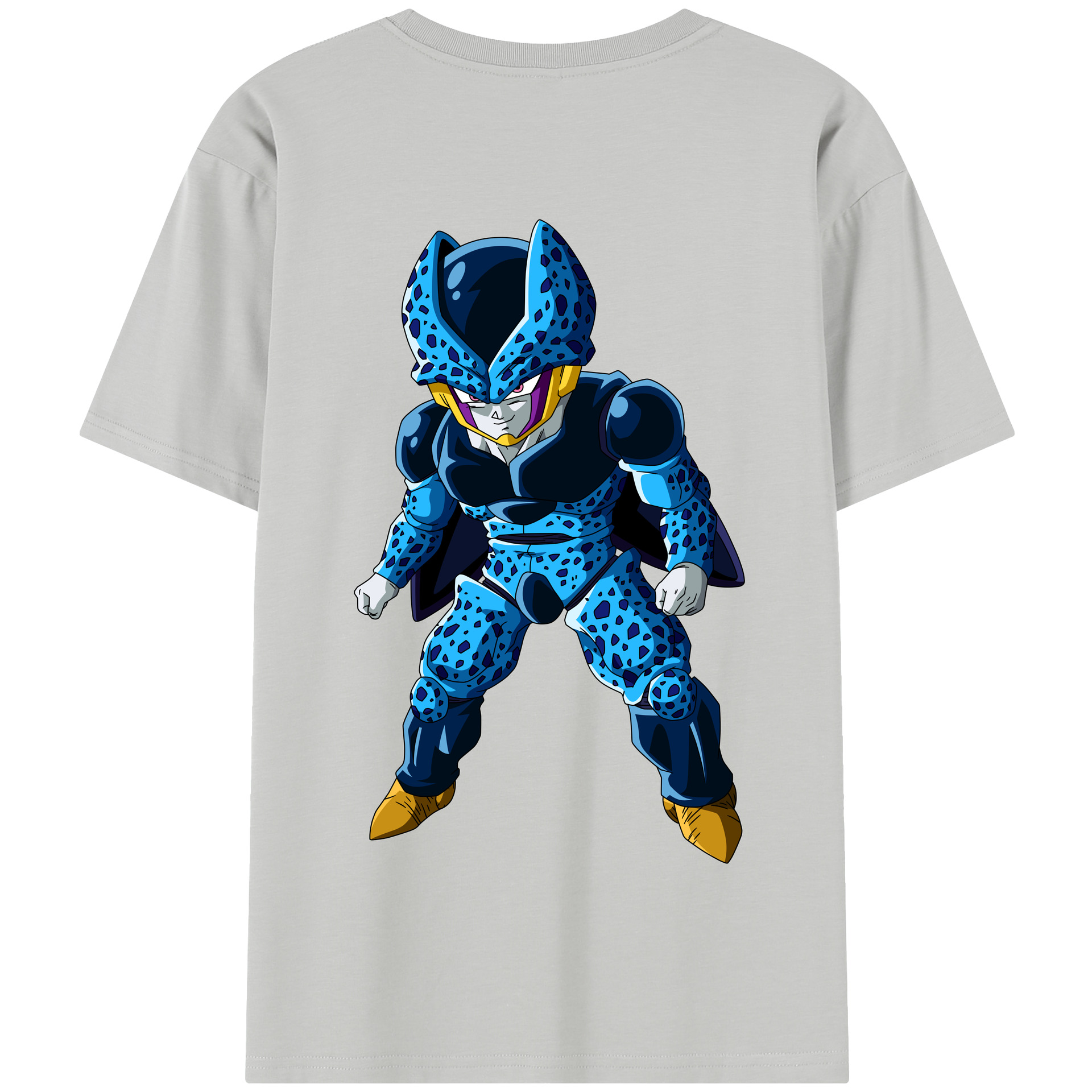 （画像用） ドラゴンボール セル DRAGON BALL Cell 綿100％半袖Tシャツ（背面プリント）