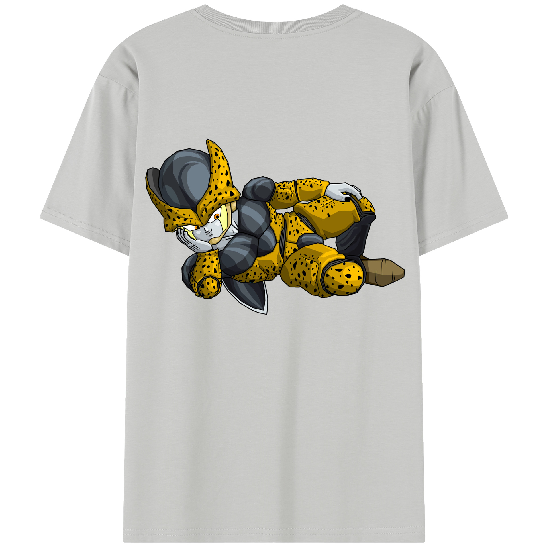 （画像用） ドラゴンボール セル DRAGON BALL Cell 綿100％半袖Tシャツ（背面プリント）