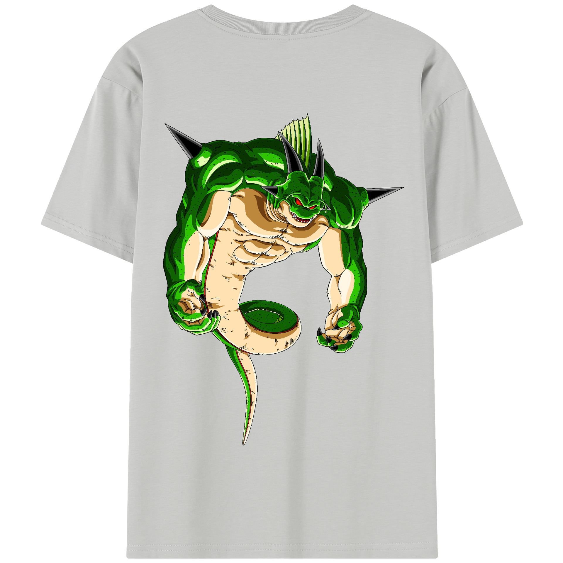（画像用） ドラゴンボール 神龍 シェンロン DRAGON BALL Shenron 綿100％半袖Tシャツ（背面プリント）