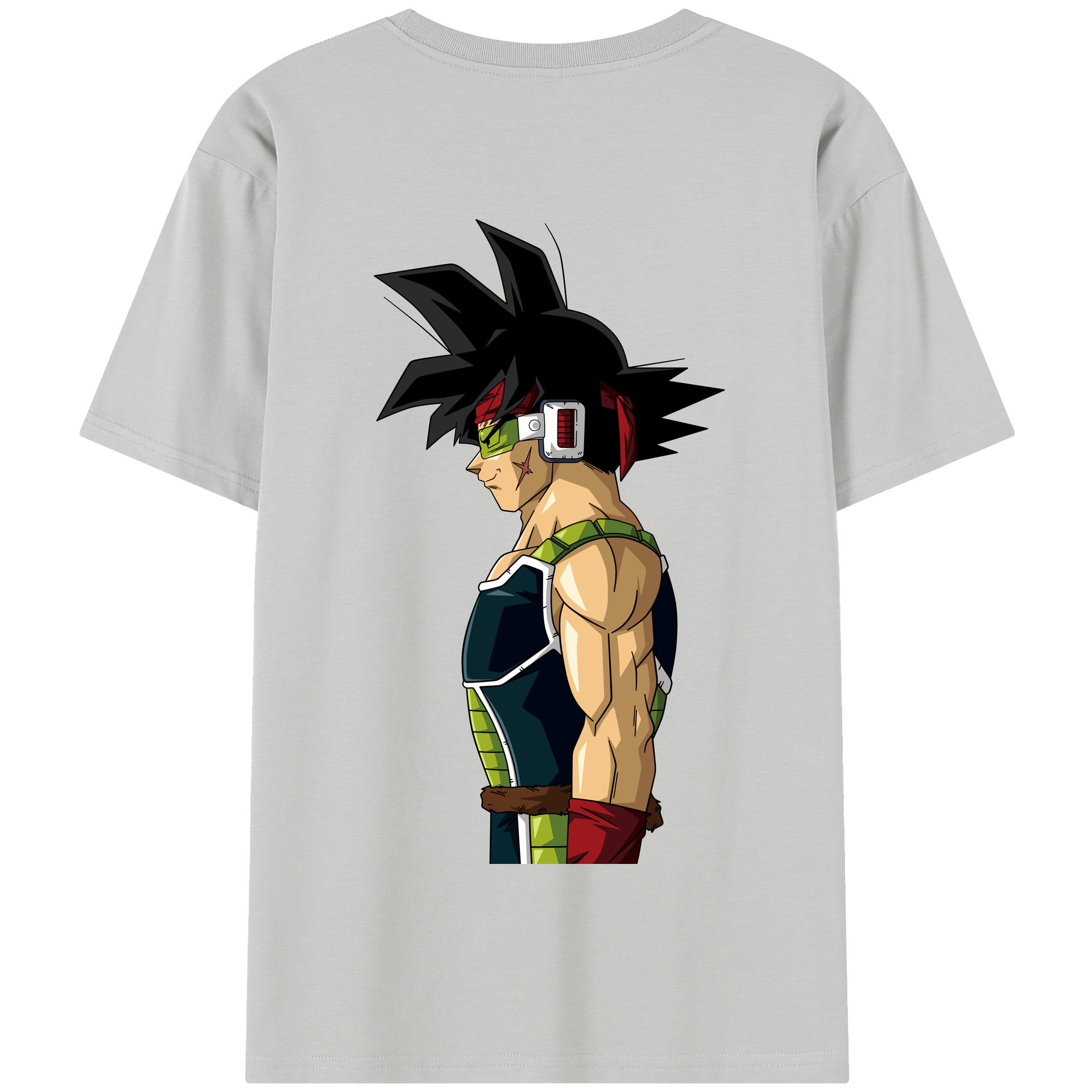 （画像用） ドラゴンボール バーダック DRAGON BALL Burdock 綿100％半袖Tシャツ（背面プリント）