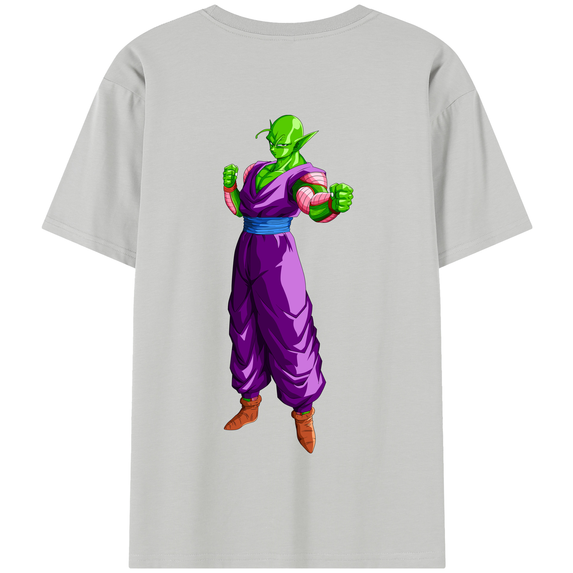 （画像用） ドラゴンボール ピッコロ DRAGON BALL Piccolo 綿100％半袖Tシャツ（背面プリント）