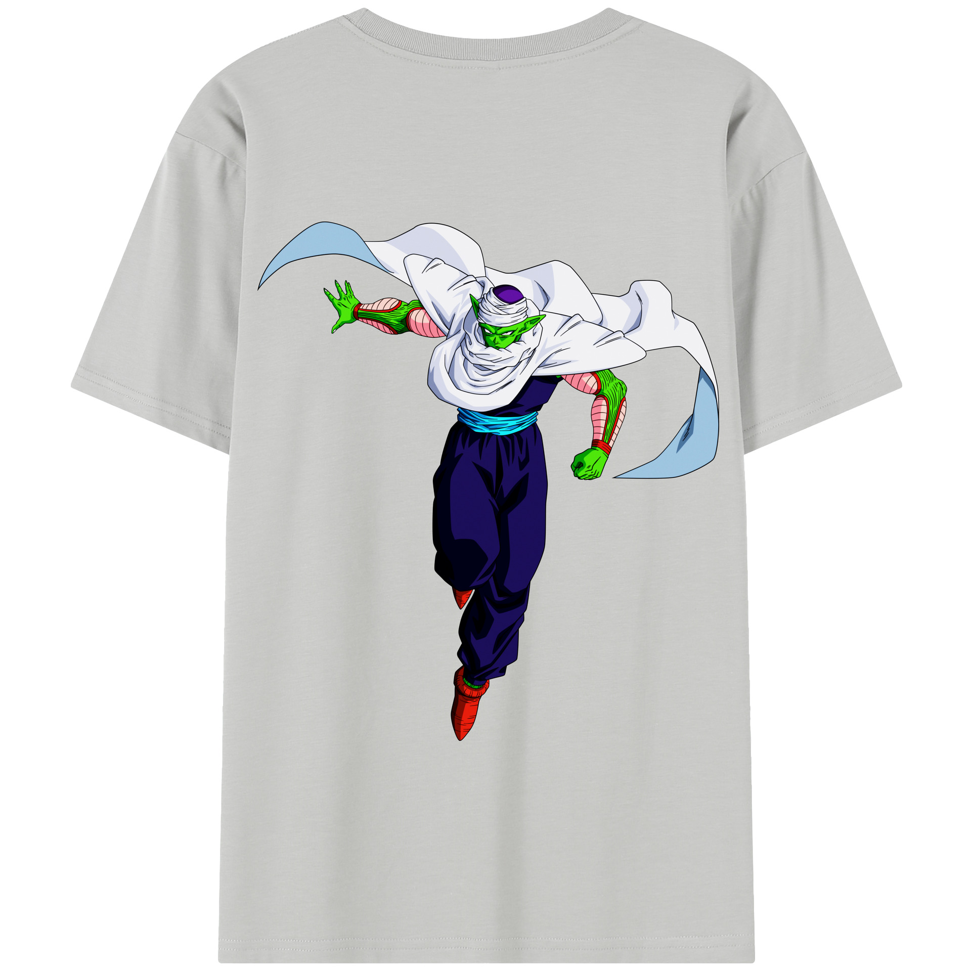 （画像用） ドラゴンボール ピッコロ DRAGON BALL Piccolo 綿100％半袖Tシャツ（背面プリント）