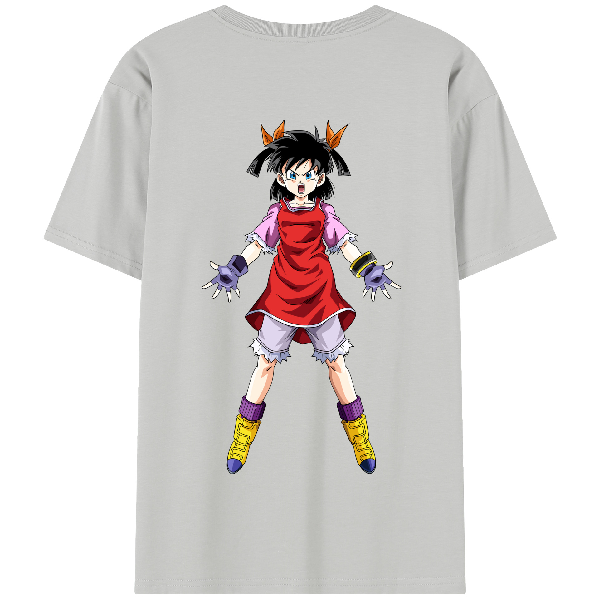 （画像用） ドラゴンボール パン DRAGON BALL Pan 綿100％半袖Tシャツ（背面プリント）
