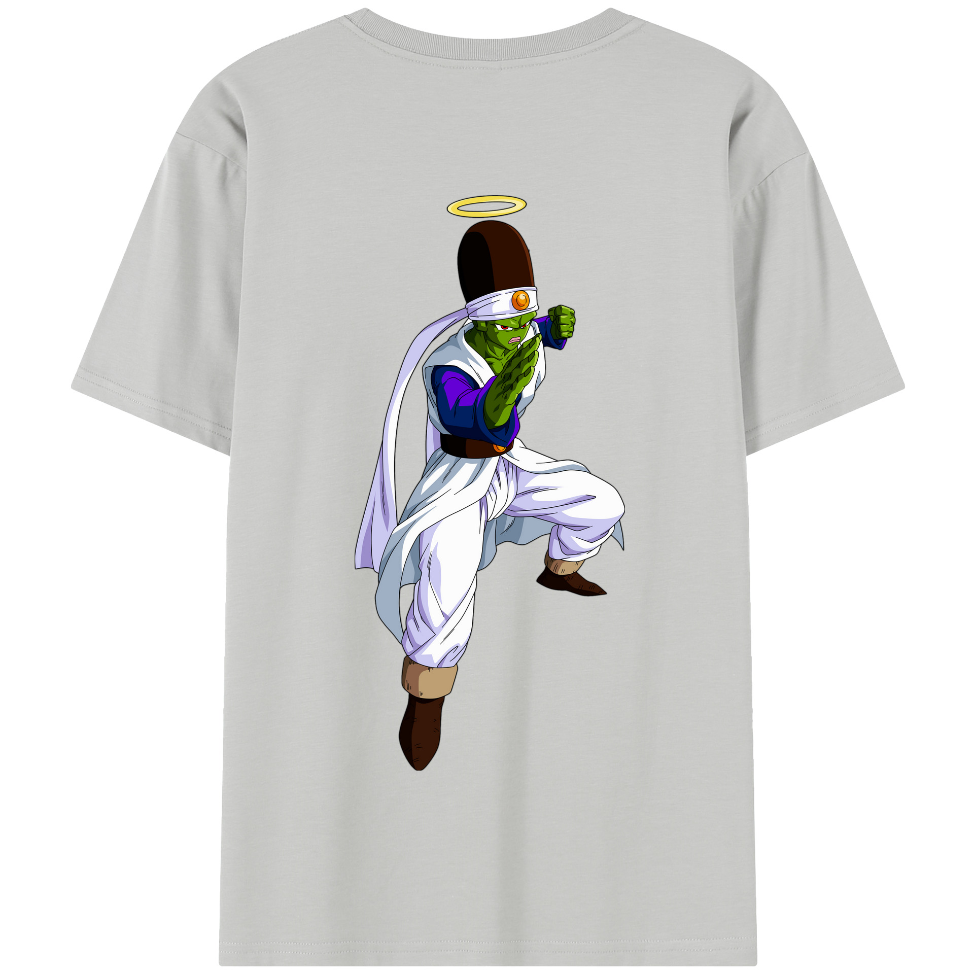 （画像用） ドラゴンボール パイクーハン DRAGON BALL Pikkon 綿100％半袖Tシャツ（背面プリント）
