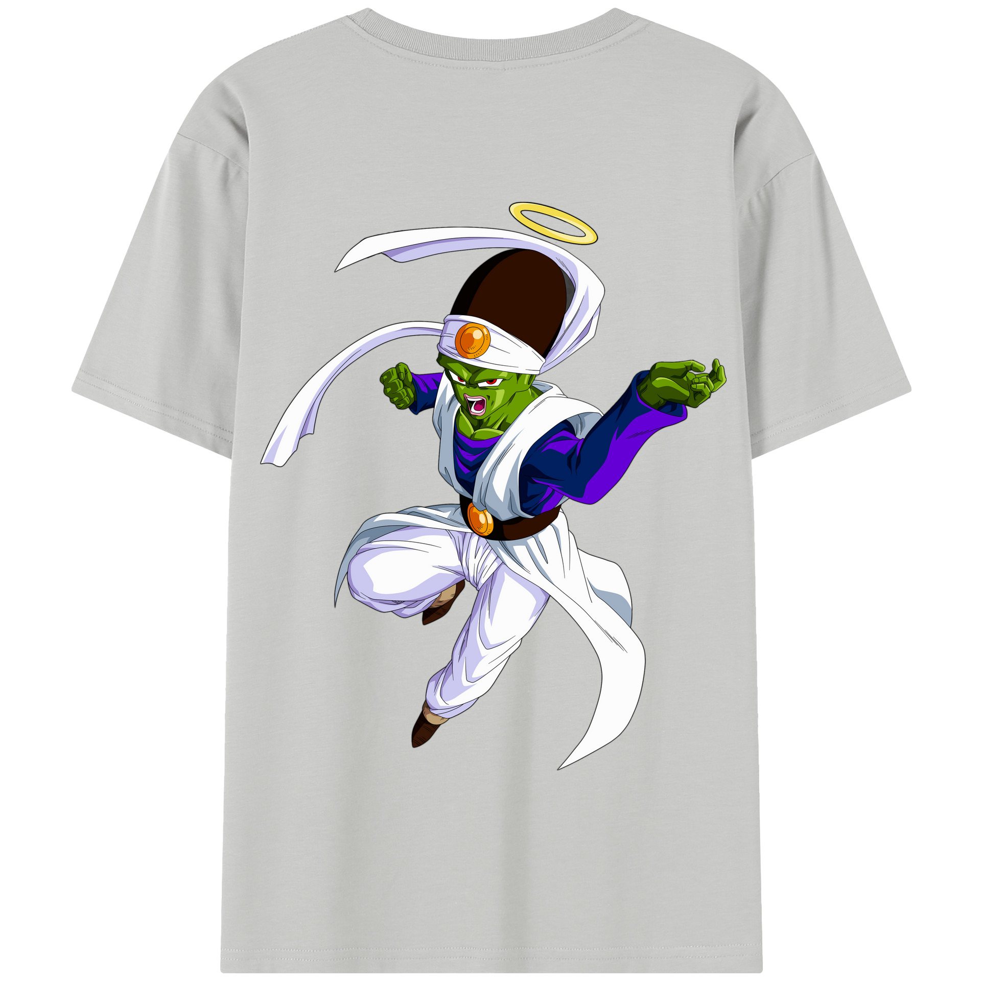（画像用） ドラゴンボール パイクーハン DRAGON BALL Pikkon 綿100％半袖Tシャツ（背面プリント）