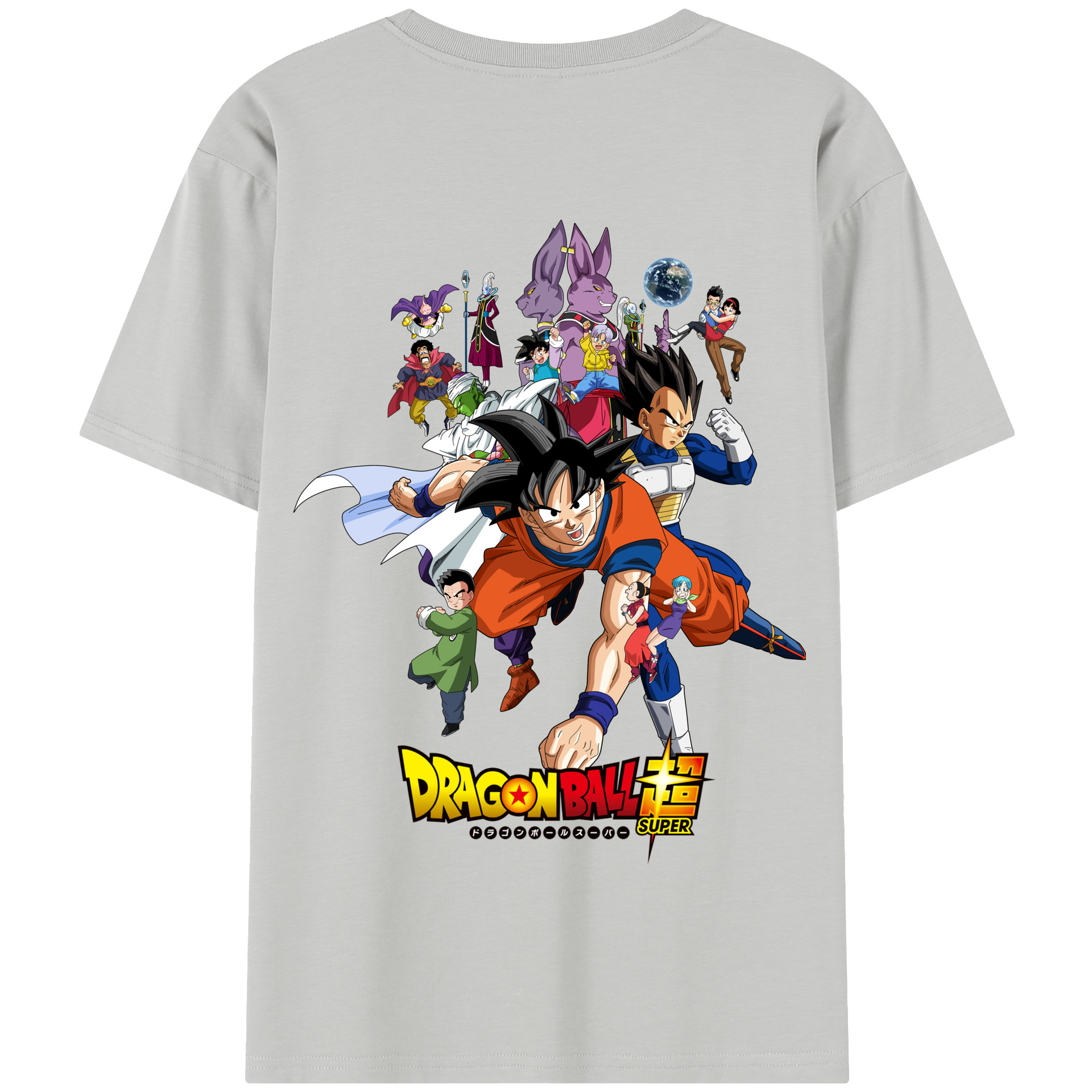 （画像用） ドラゴンボール DRAGON BALL 綿100％半袖Tシャツ（背面プリント）