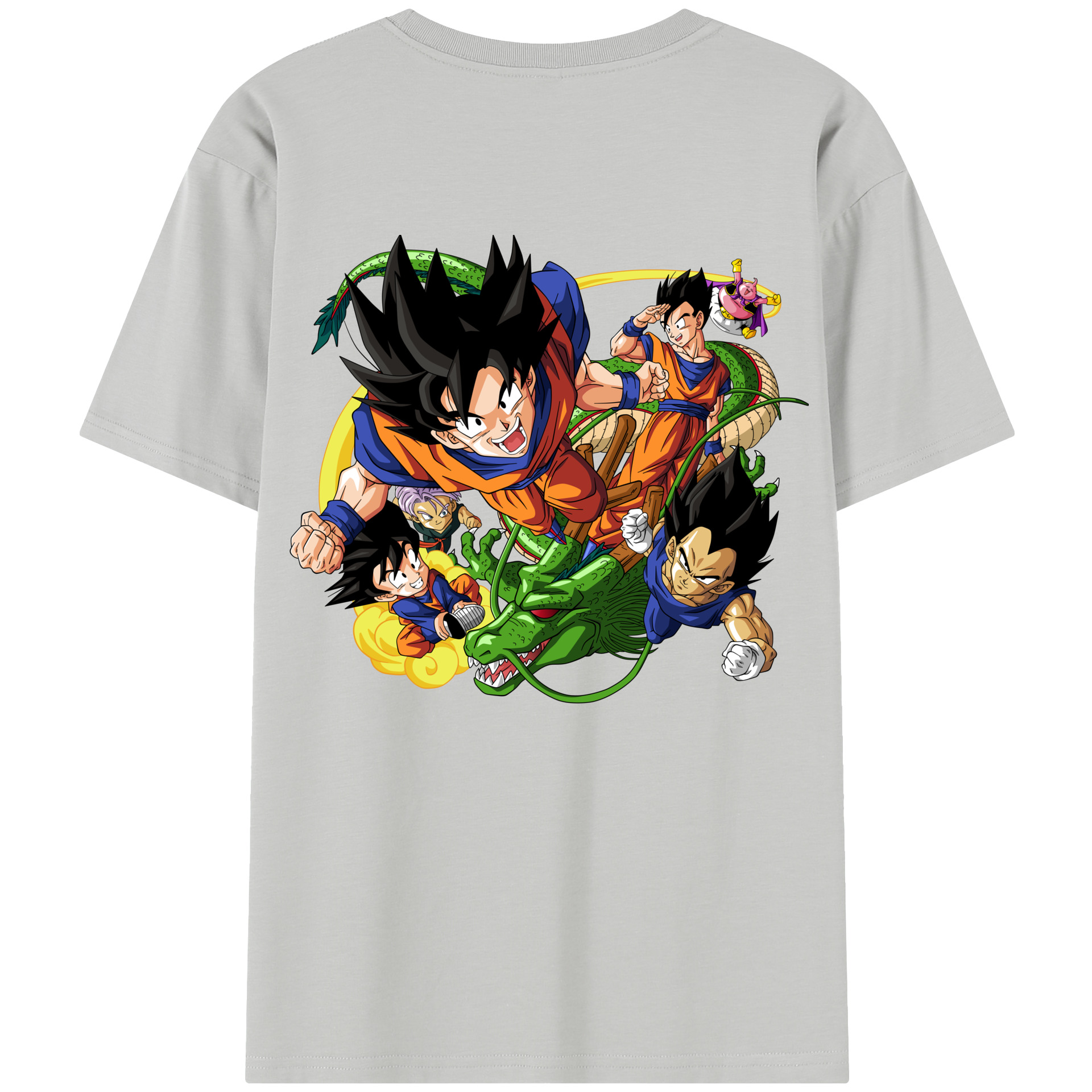（画像用） ドラゴンボール DRAGON BALL 綿100％半袖Tシャツ（背面プリント）