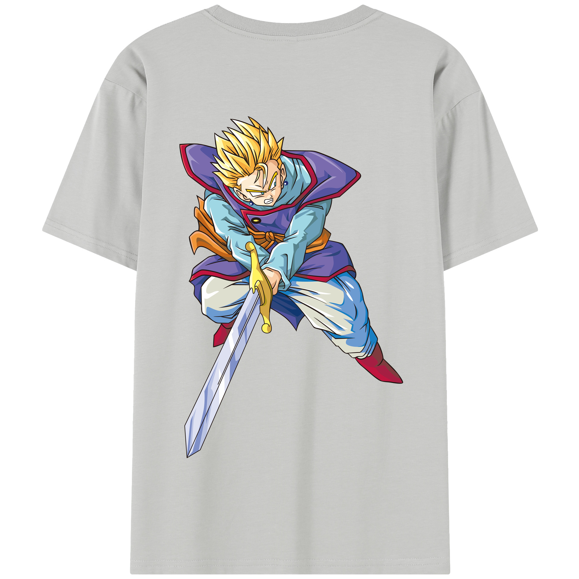 （画像用） ドラゴンボール DRAGON BALL 綿100％半袖Tシャツ（背面プリント）