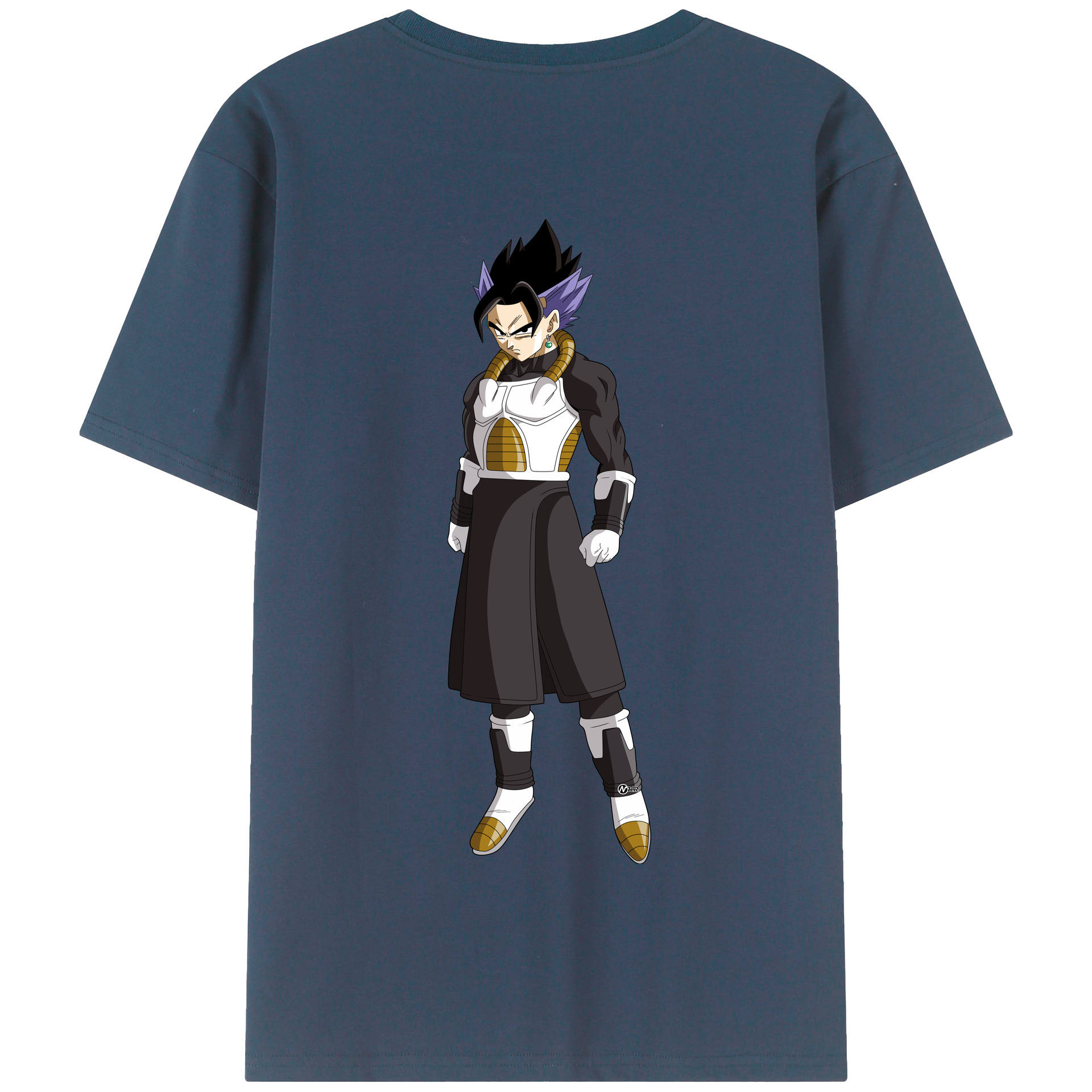 （画像用） ドラゴンボール ベジット DRAGON BALL Vegetto 綿100％半袖Tシャツ（背面プリント）