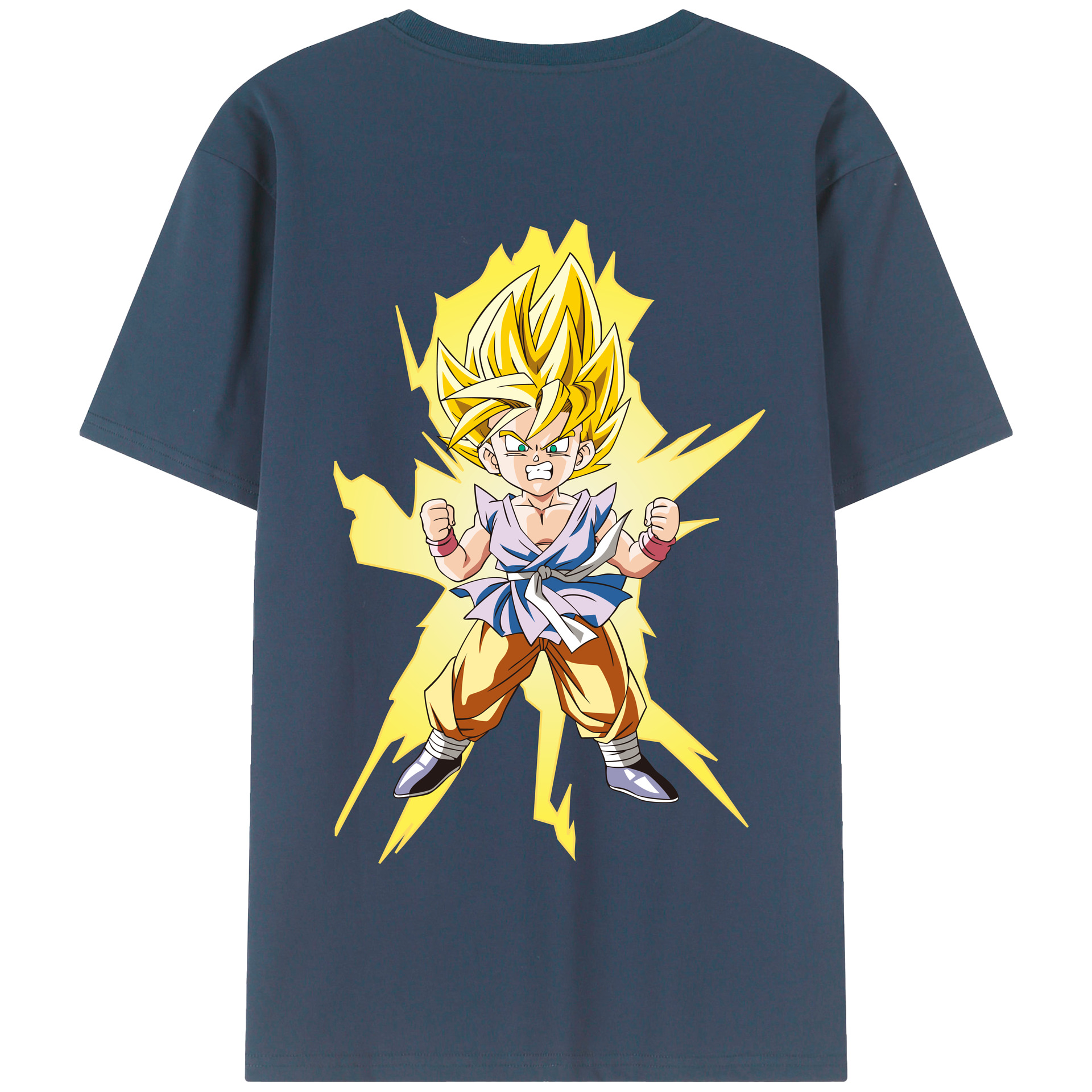 （画像用） ドラゴンボール ベジット DRAGON BALL Vegetto 綿100％半袖Tシャツ（背面プリント）
