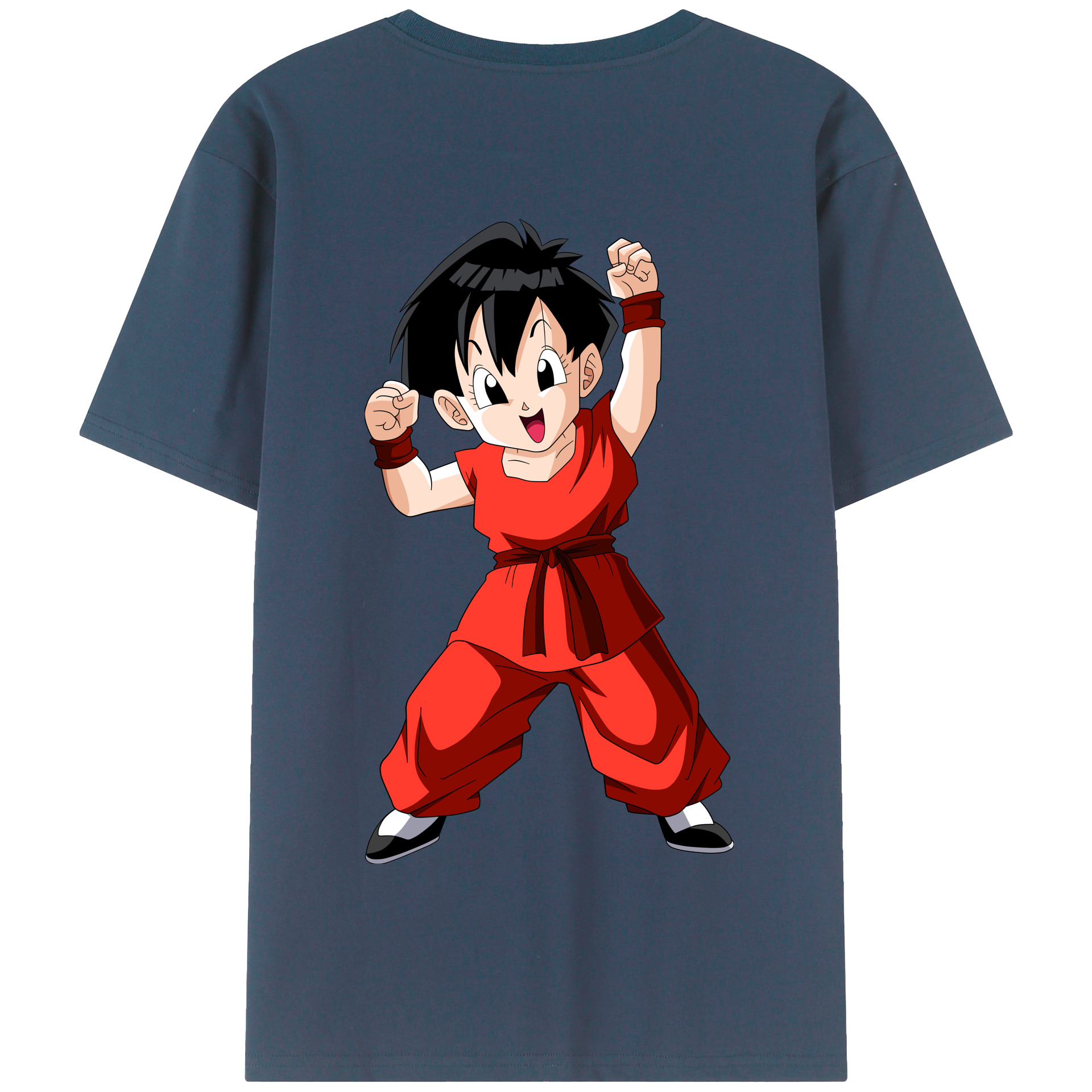 （画像用） ドラゴンボール パン DRAGON BALL Pan 綿100％半袖Tシャツ（背面プリント）