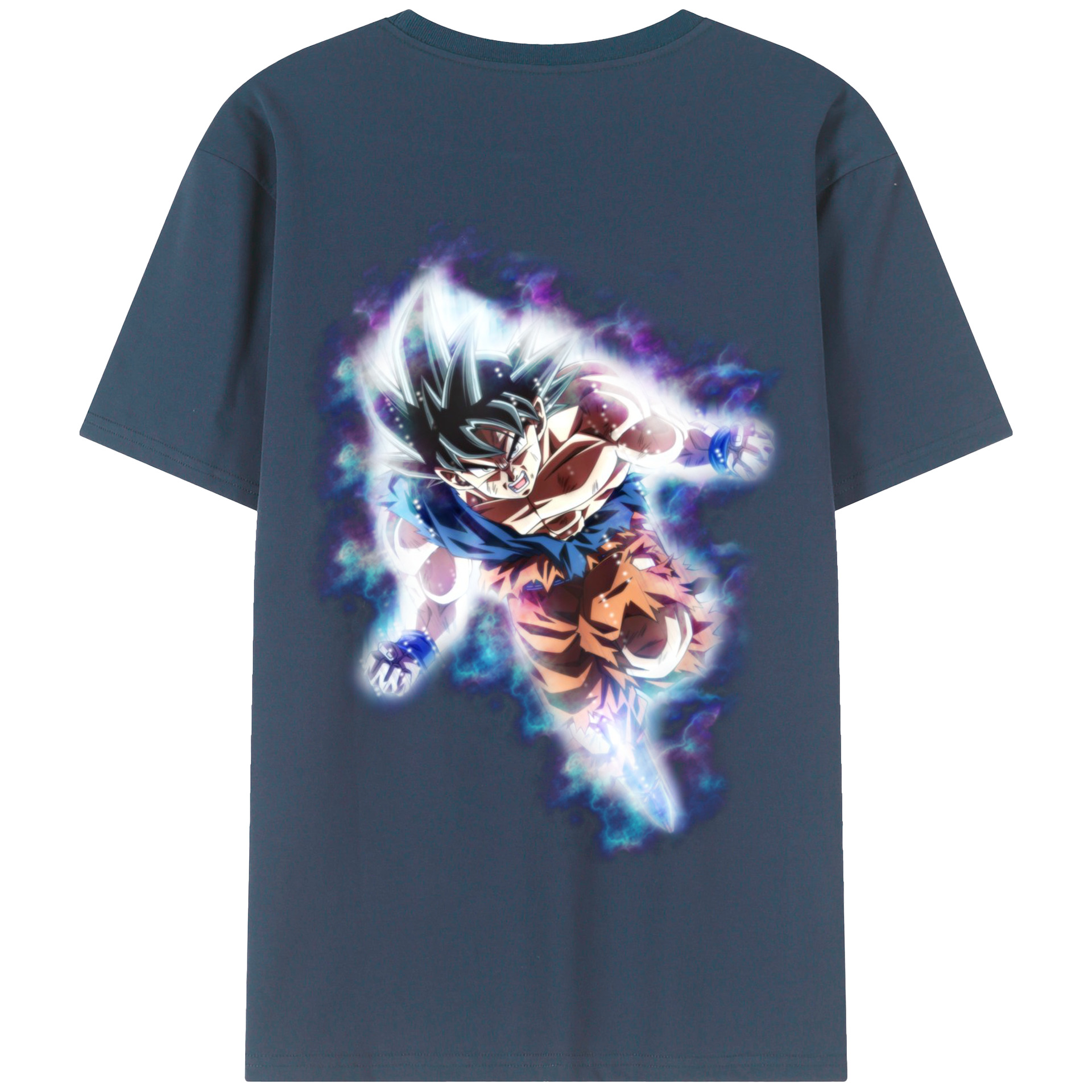 （画像用） ドラゴンボール 孫悟空（そん ごくう）Son Goku カカロット DRAGON BALL Kakarotto 綿100％半袖Tシャツ（背面プリント）