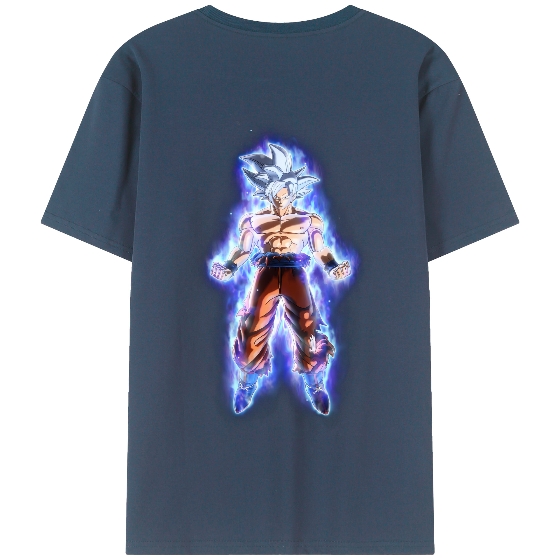 （画像用） ドラゴンボール 孫悟空（そん ごくう）Son Goku カカロット DRAGON BALL Kakarotto 綿100％半袖Tシャツ（背面プリント）