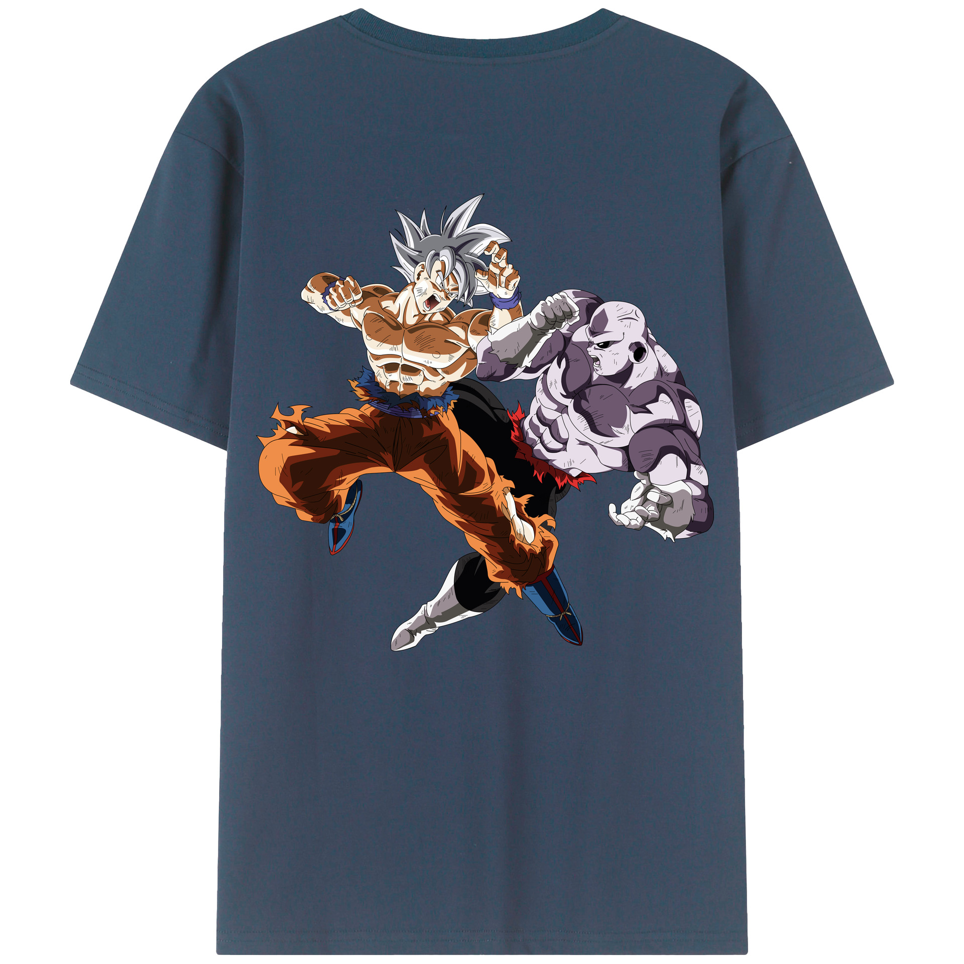 （画像用） ドラゴンボール 孫悟空（そん ごくう）Son Goku カカロット DRAGON BALL Kakarotto 綿100％半袖Tシャツ（背面プリント）