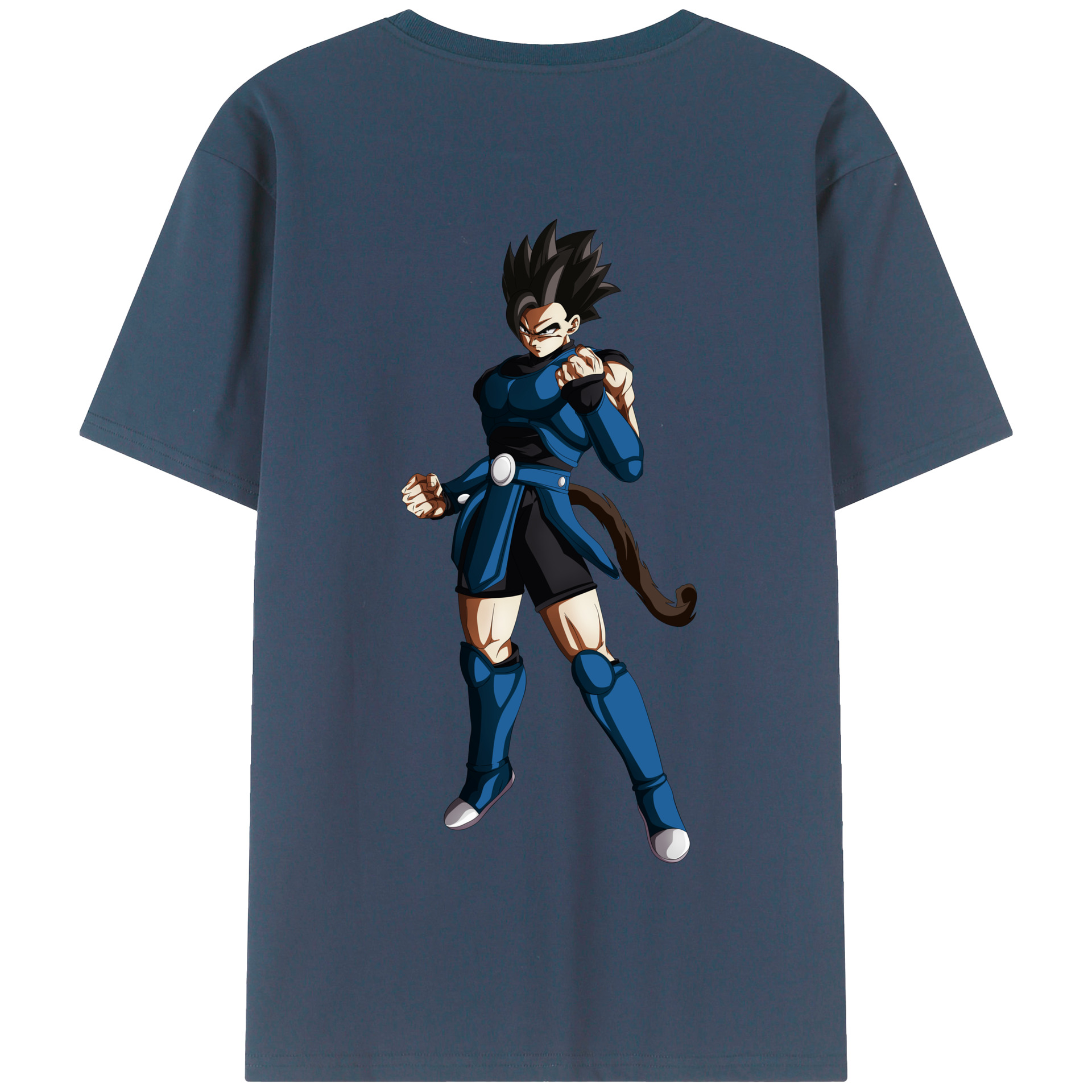 （画像用） ドラゴンボール 孫 悟飯（そんごはん）DRAGON BALL Son Gohan 綿100％半袖Tシャツ（背面プリント）