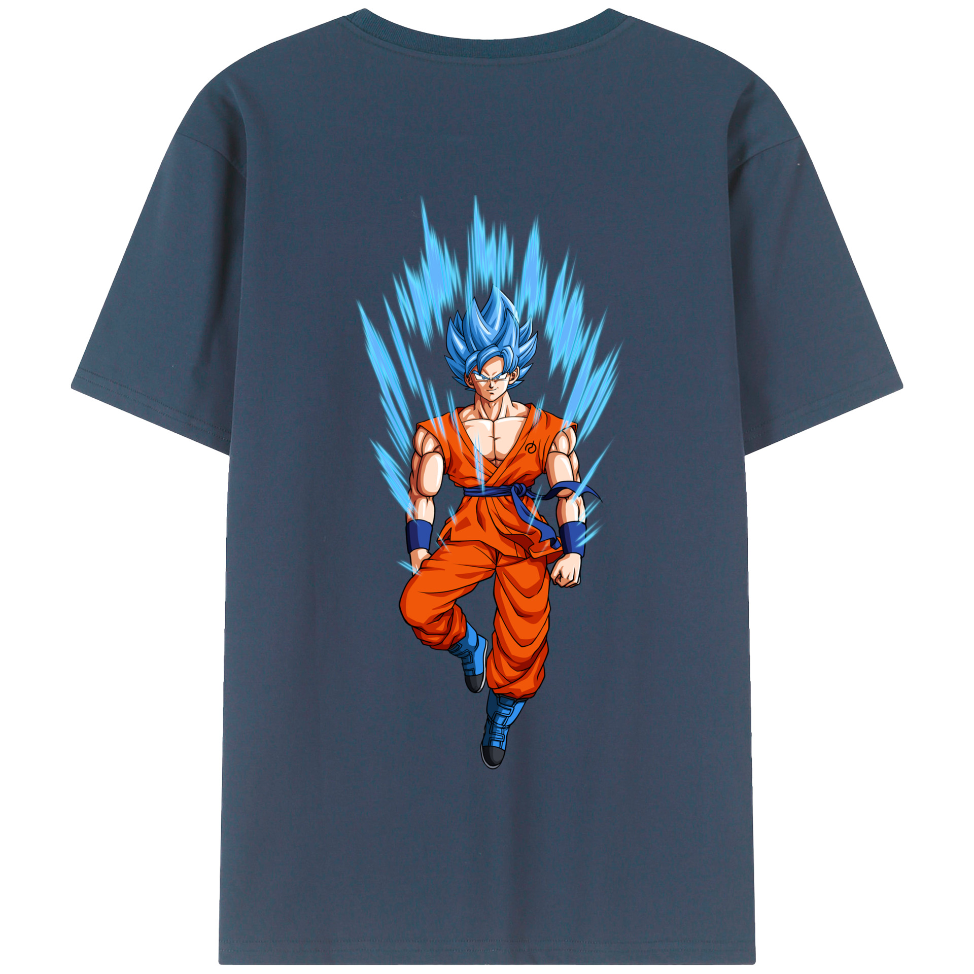 （画像用） ドラゴンボール 孫 悟飯（そんごはん）DRAGON BALL Son Gohan 綿100％半袖Tシャツ（背面プリント）