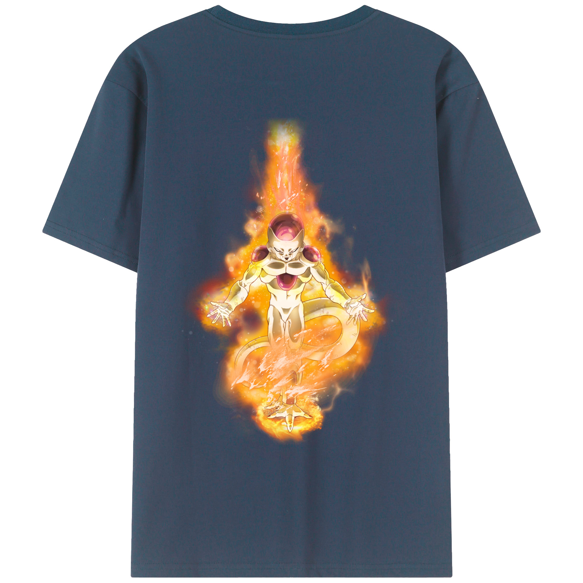 （画像用） ドラゴンボール フリーザ DRAGON BALL Frieza 綿100％半袖Tシャツ（背面プリント）